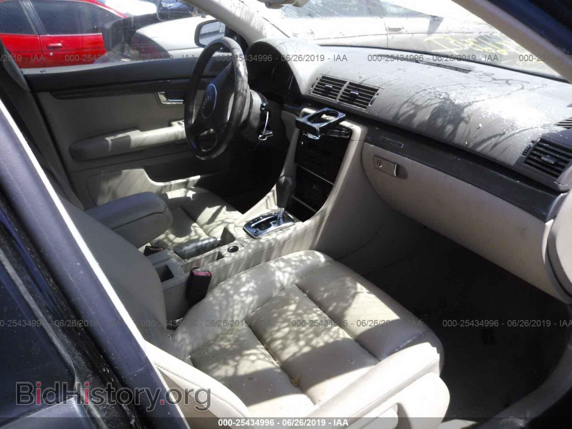2005 AUDI A4 - VIN: WAULC68E85A008675 - Фото 5