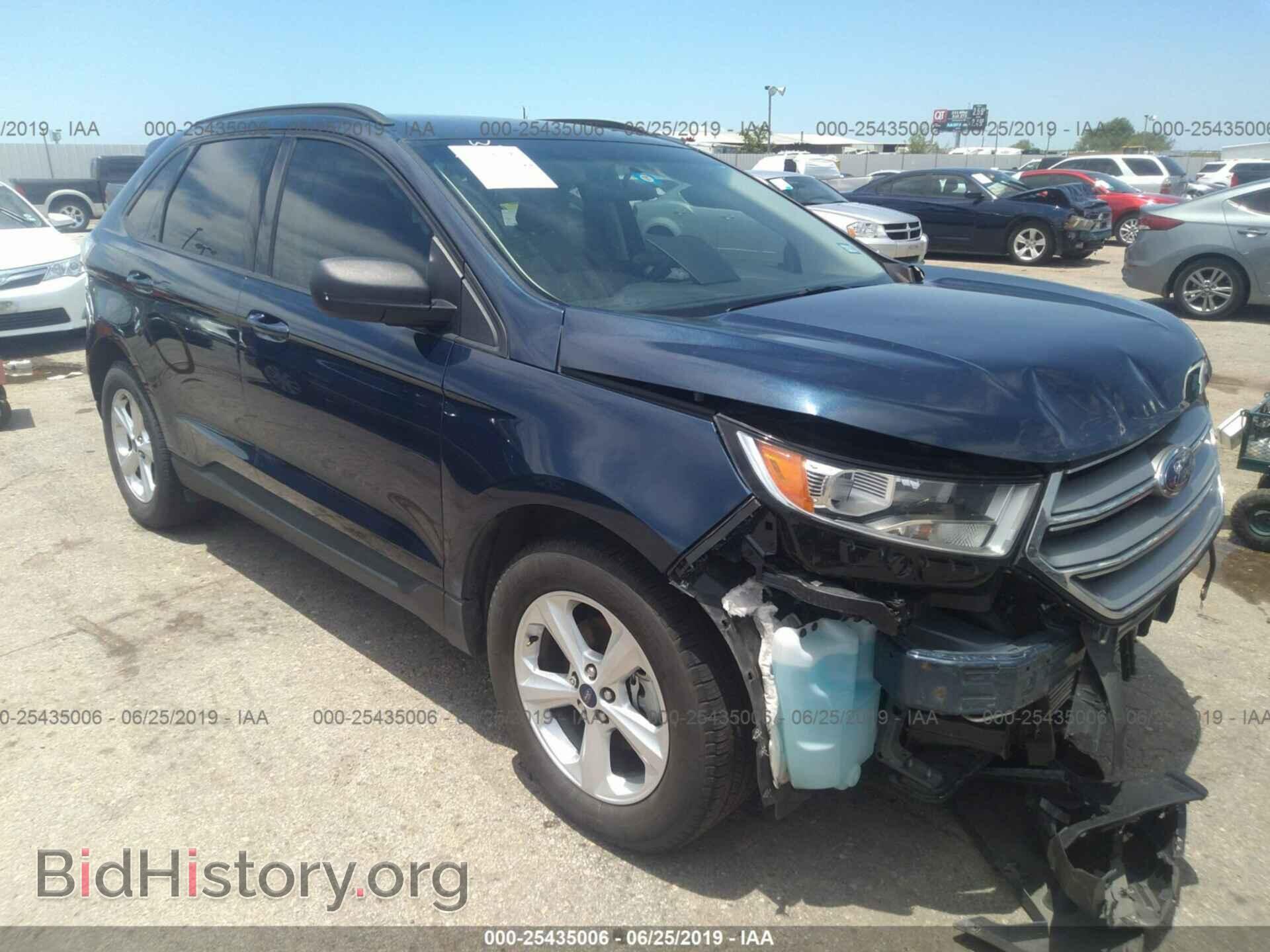 Фотография 2FMPK3G92HBB03778 - FORD EDGE 2017