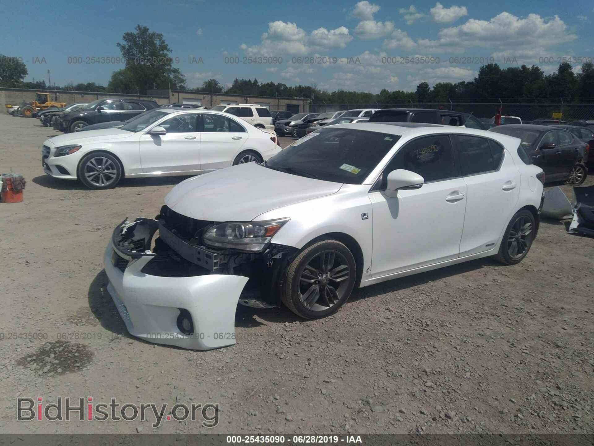 2012 LEXUS CT - VIN: JTHKD5BH4C2102664 - Фото 2