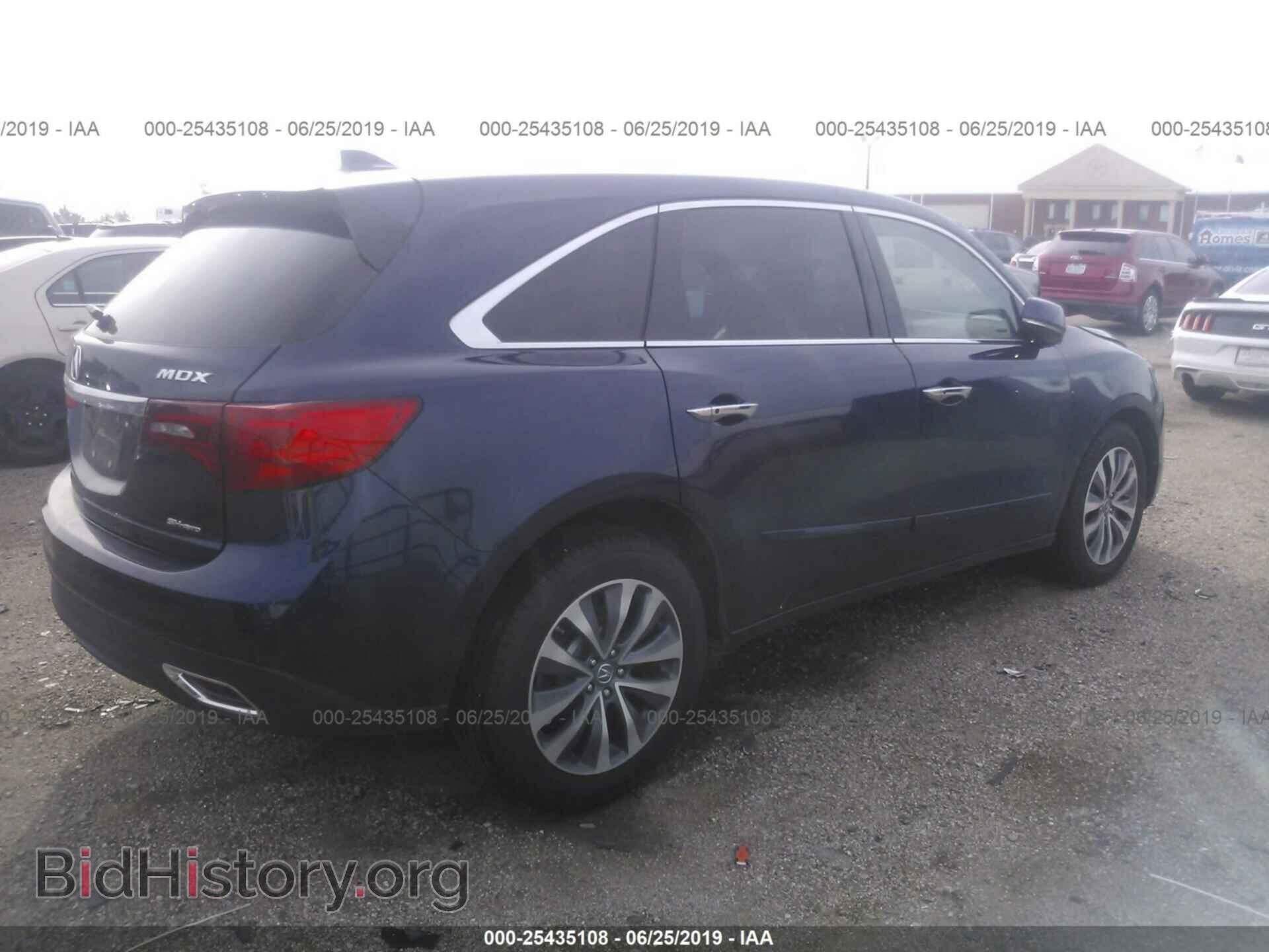 2014 ACURA MDX - VIN: 5FRYD4H45EB014585 - Фото 4