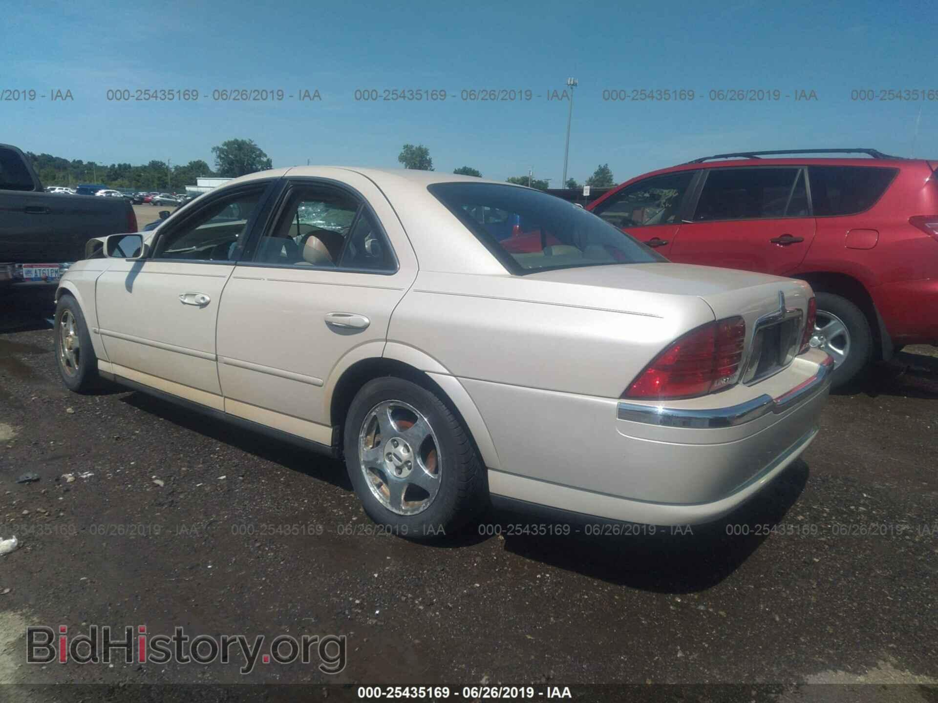 2001 LINCOLN LS - VIN: 1LNHM86S91Y707739 - Фото 3