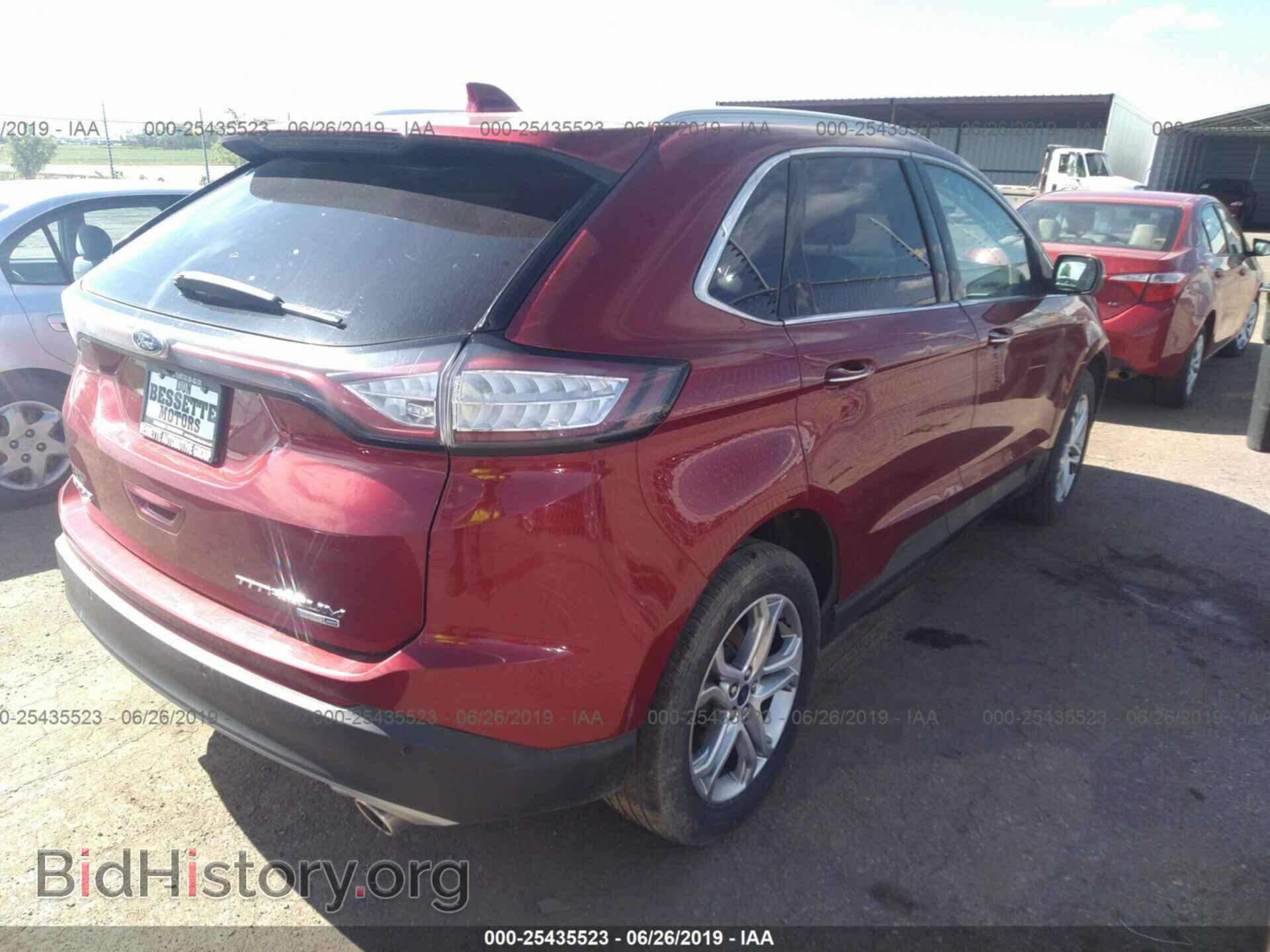 2016 FORD EDGE - VIN: 2FMPK4K95GBB06380 - Фото 4