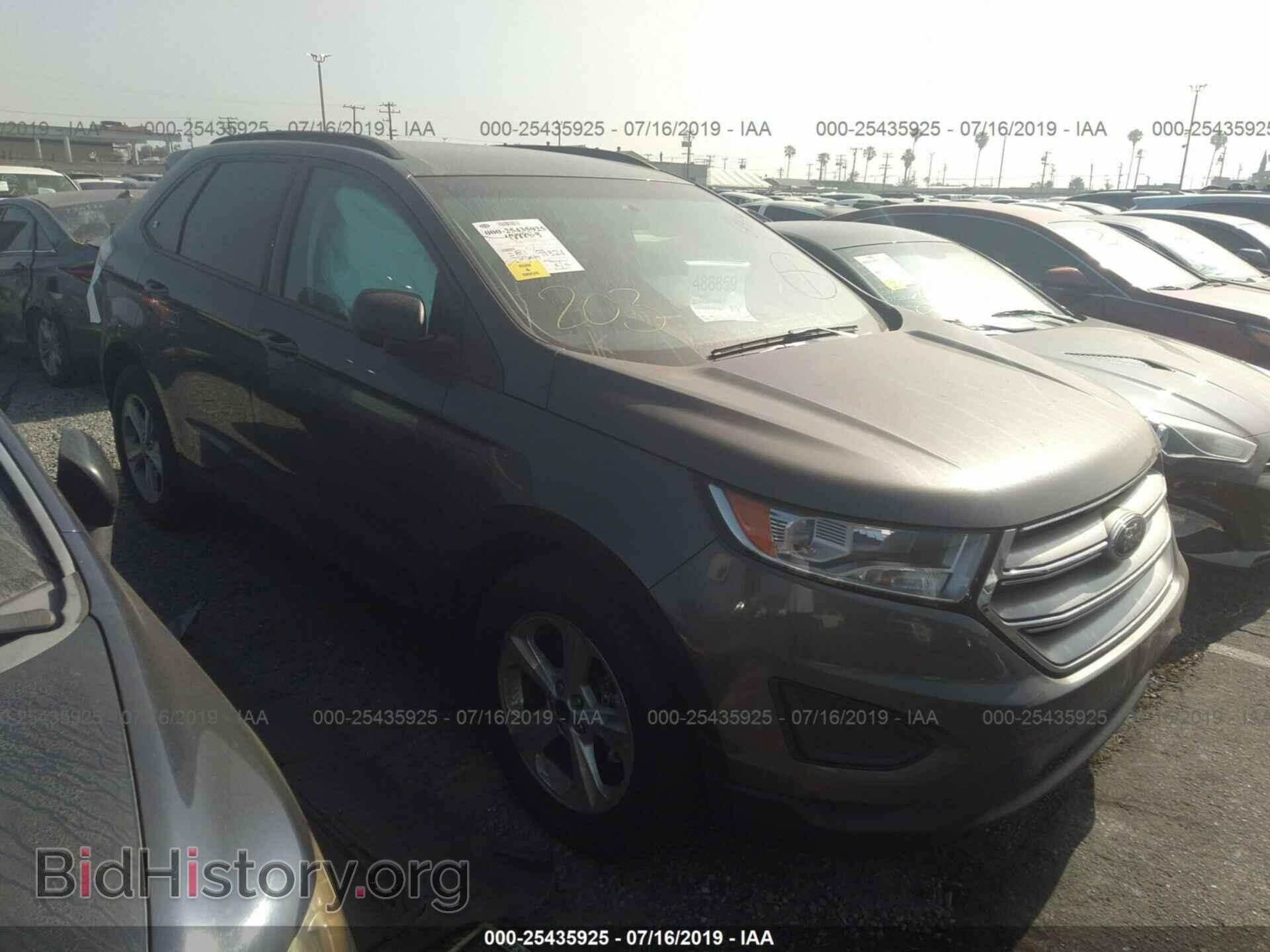 Фотография 2FMTK3G87FBC40007 - FORD EDGE 2015