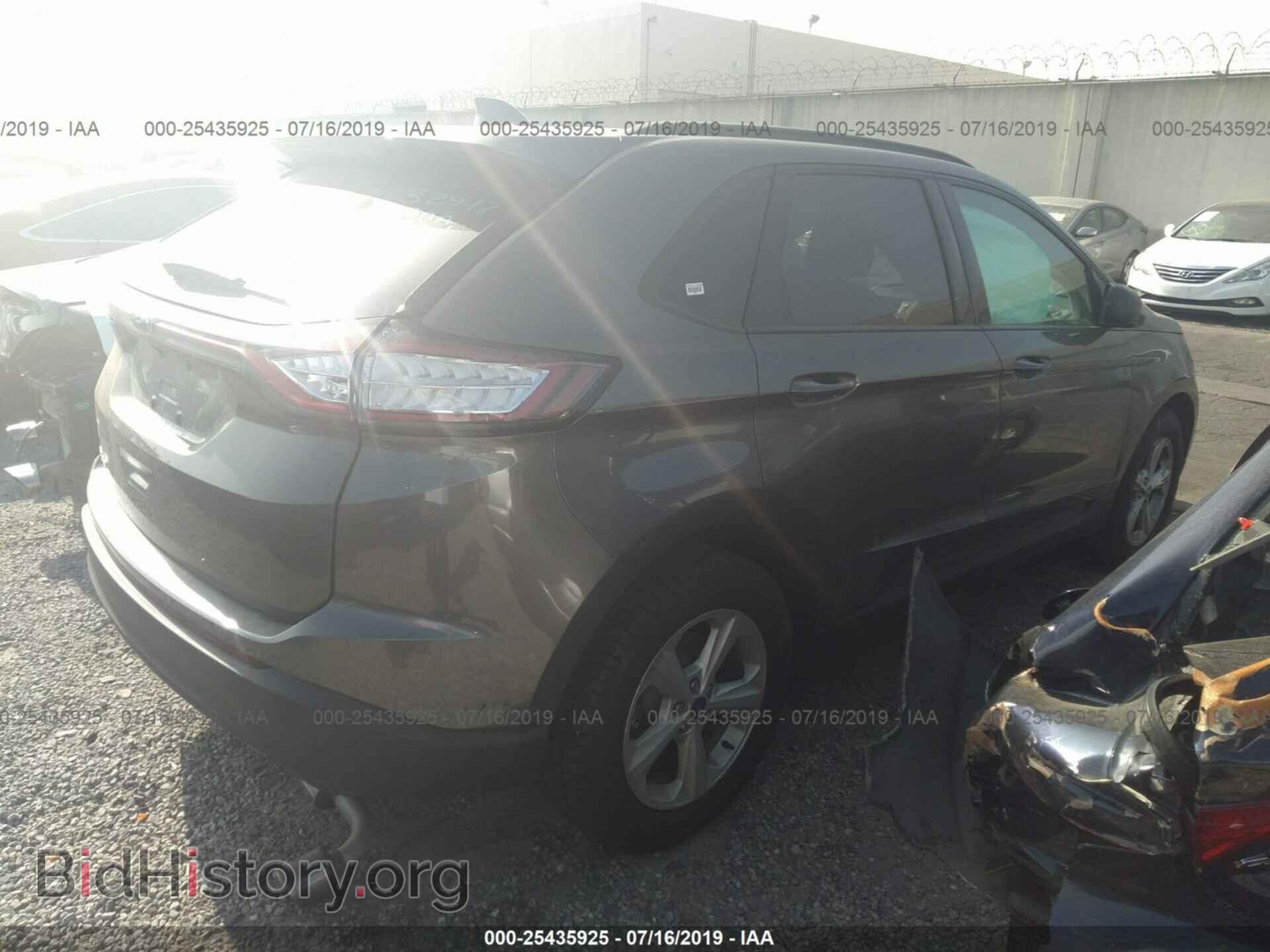 2015 FORD EDGE - VIN: 2FMTK3G87FBC40007 - Фото 4