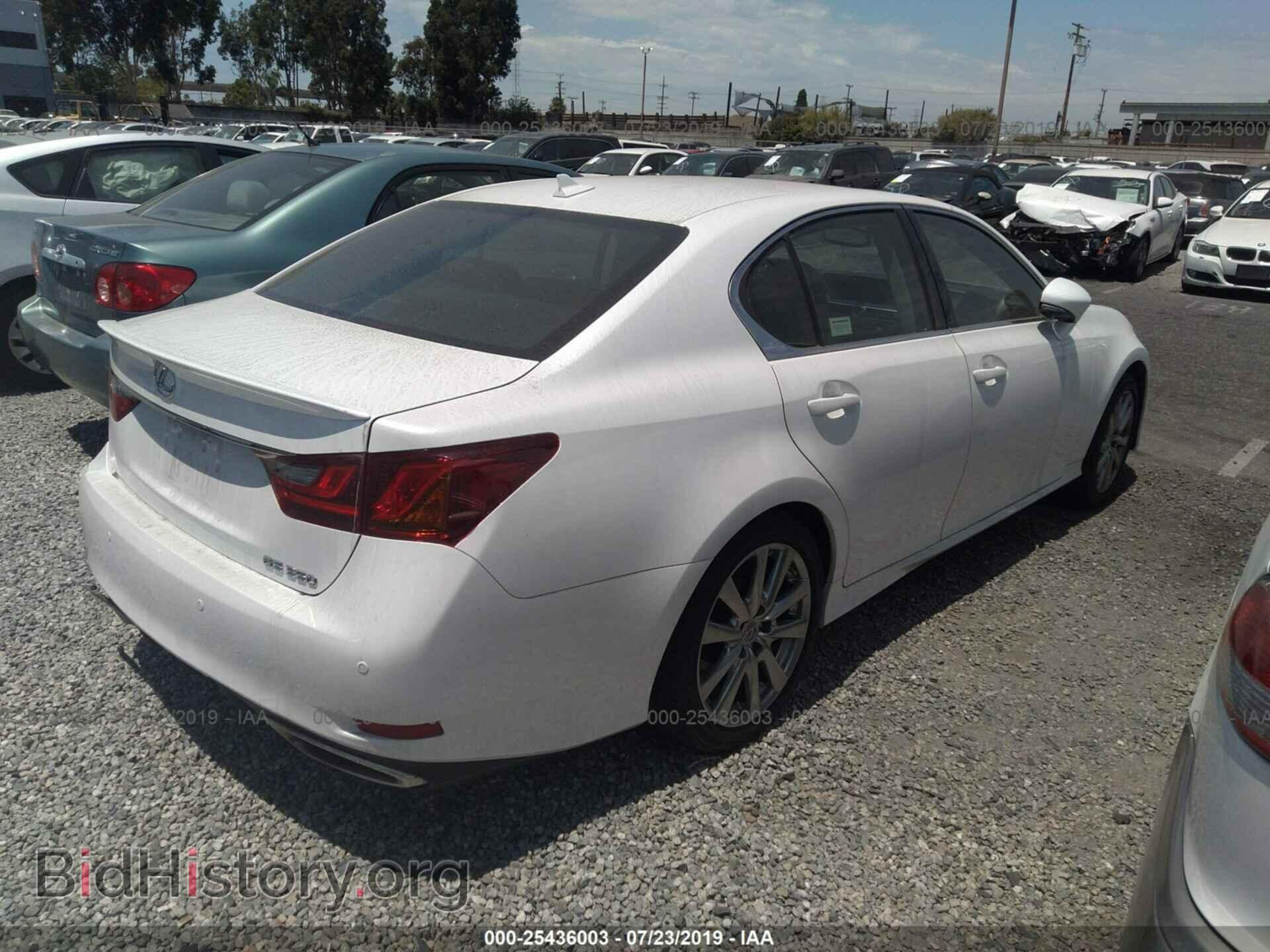 2013 LEXUS GS - VIN: JTHBE1BL8D5024402 - Фото 4