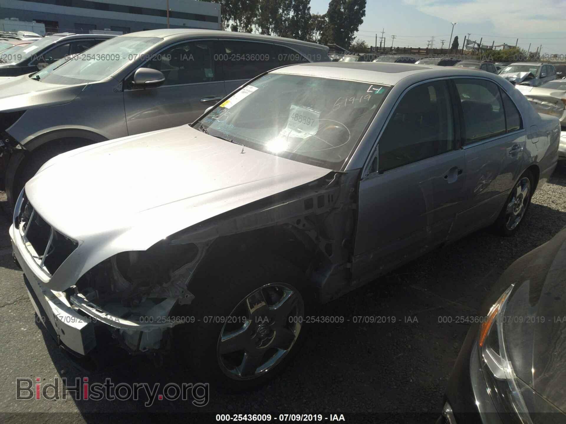 2005 LEXUS LS - VIN: JTHBN36F155018295 - Фото 2
