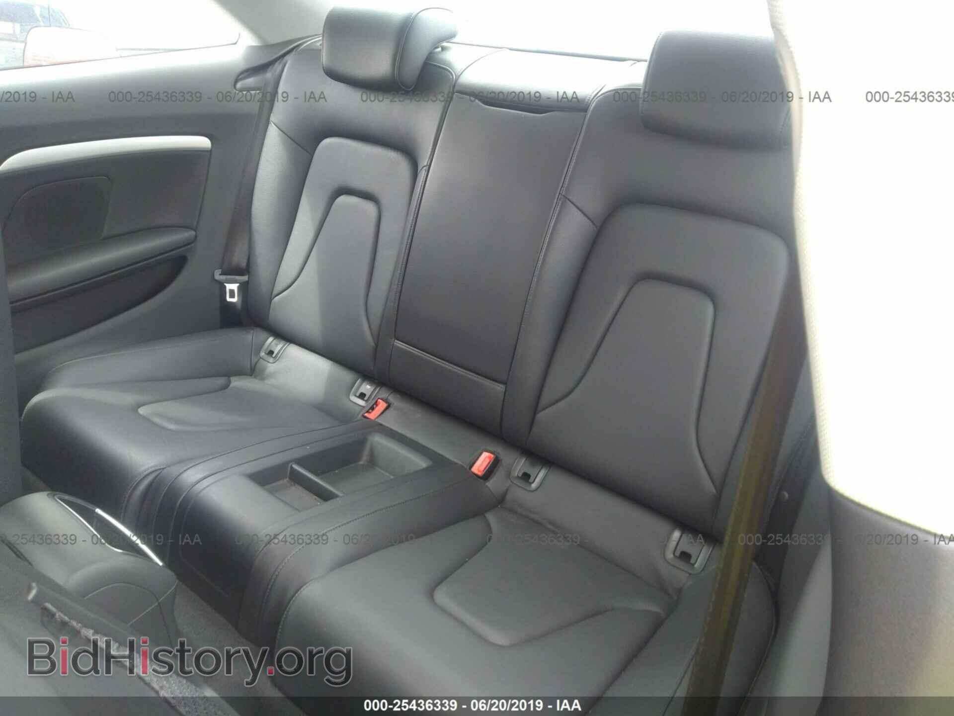 2012 AUDI A5 - VIN: WAUCFAFR9CA029595 - Фото 8