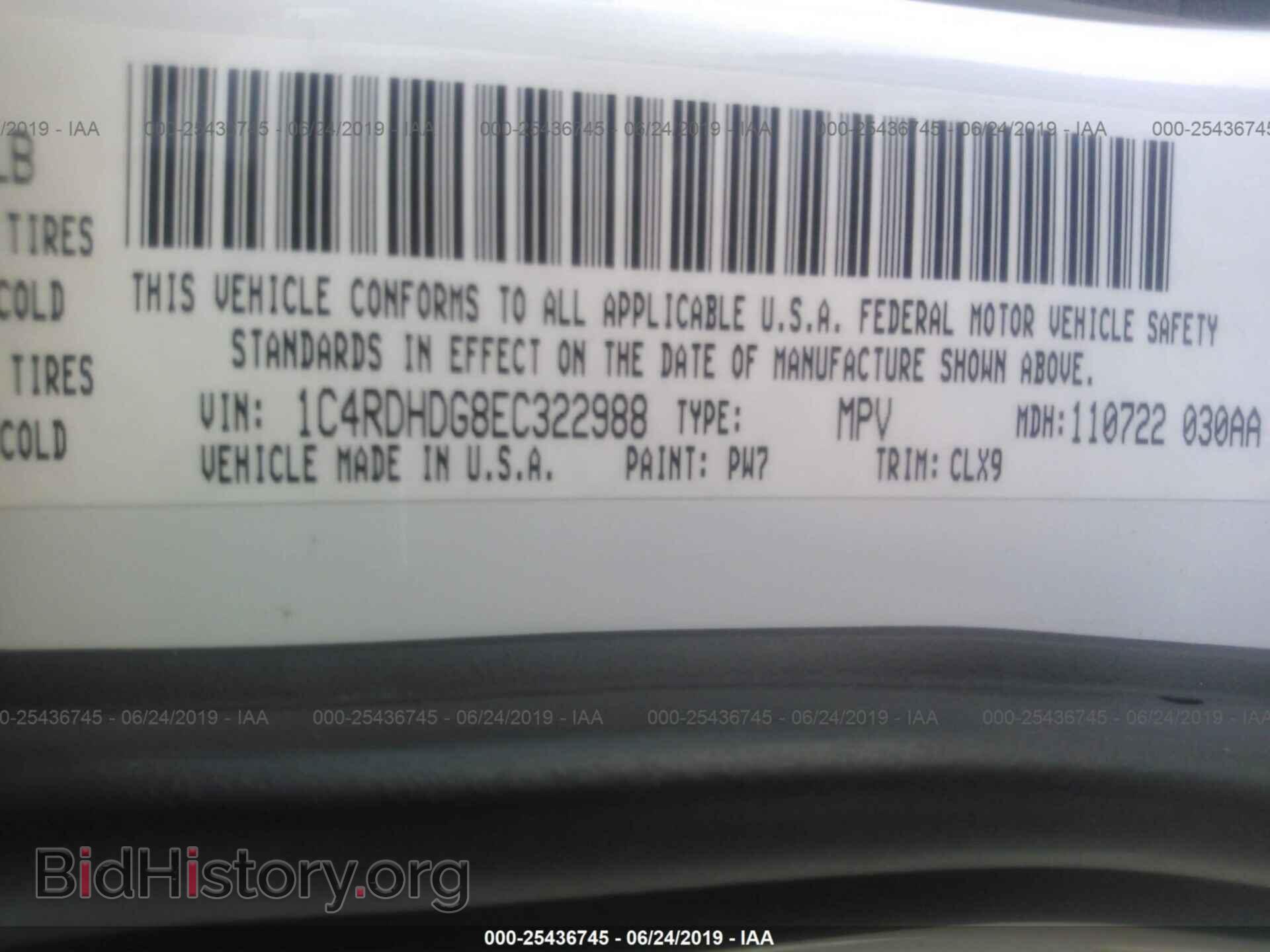 2014 DODGE DURANGO - VIN: 1C4RDHDG8EC322988 - Photo 9