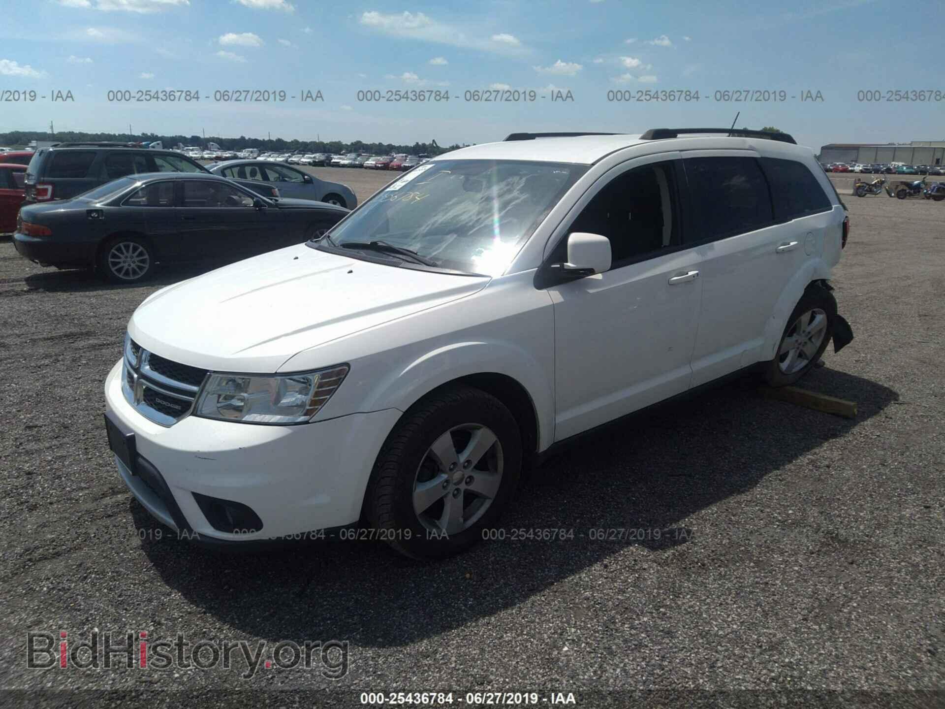 2012 DODGE JOURNEY - VIN: 3C4PDDBG8CT191257 - Фото 2