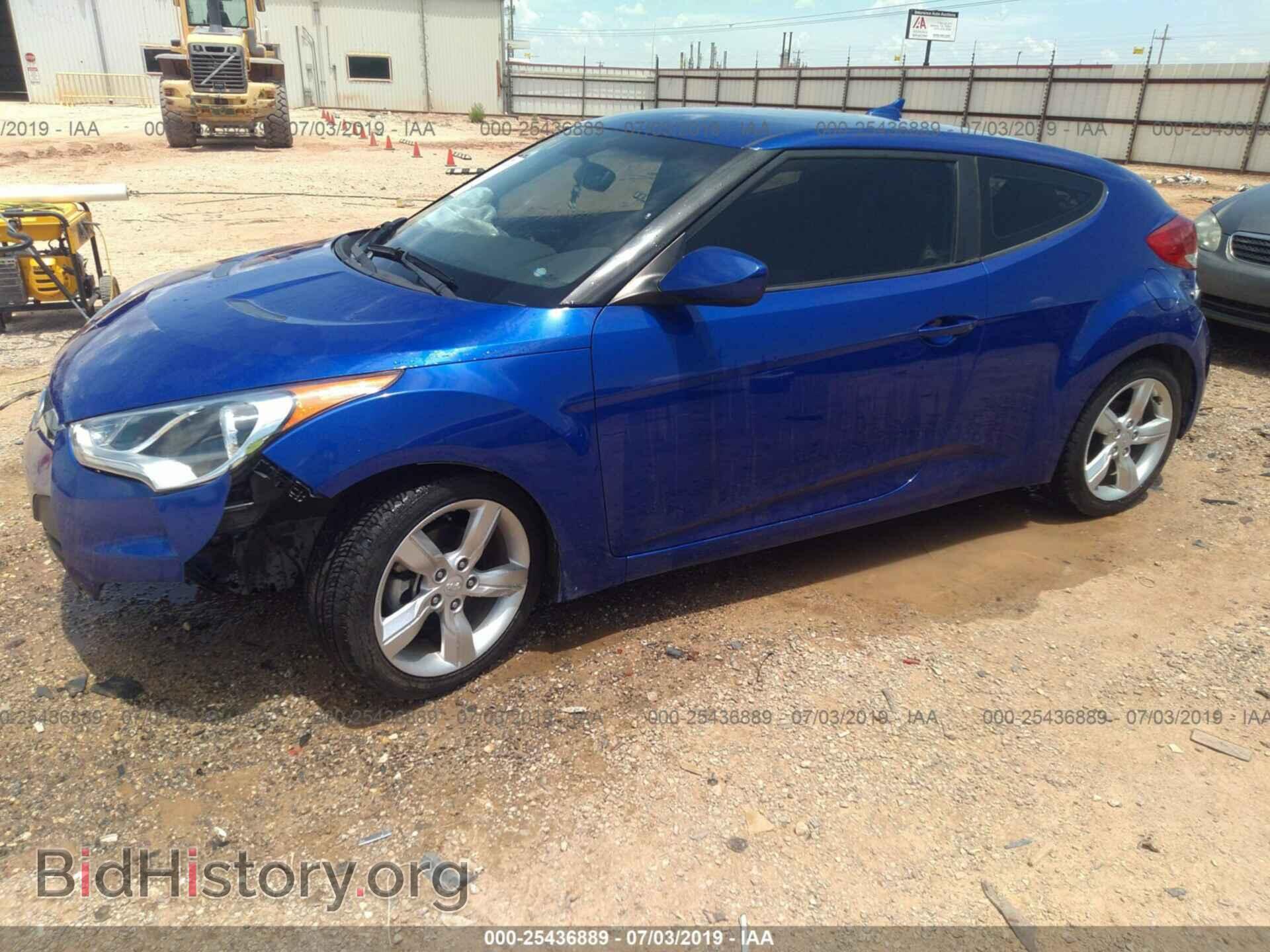 2013 HYUNDAI VELOSTER - VIN: KMHTC6AD5DU110853 - Фото 2