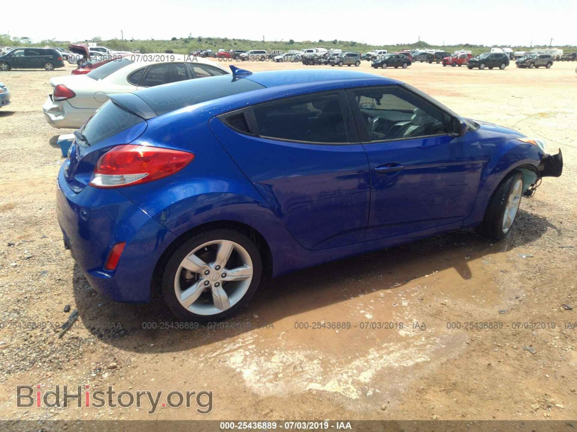 2013 HYUNDAI VELOSTER - VIN: KMHTC6AD5DU110853 - Фото 4