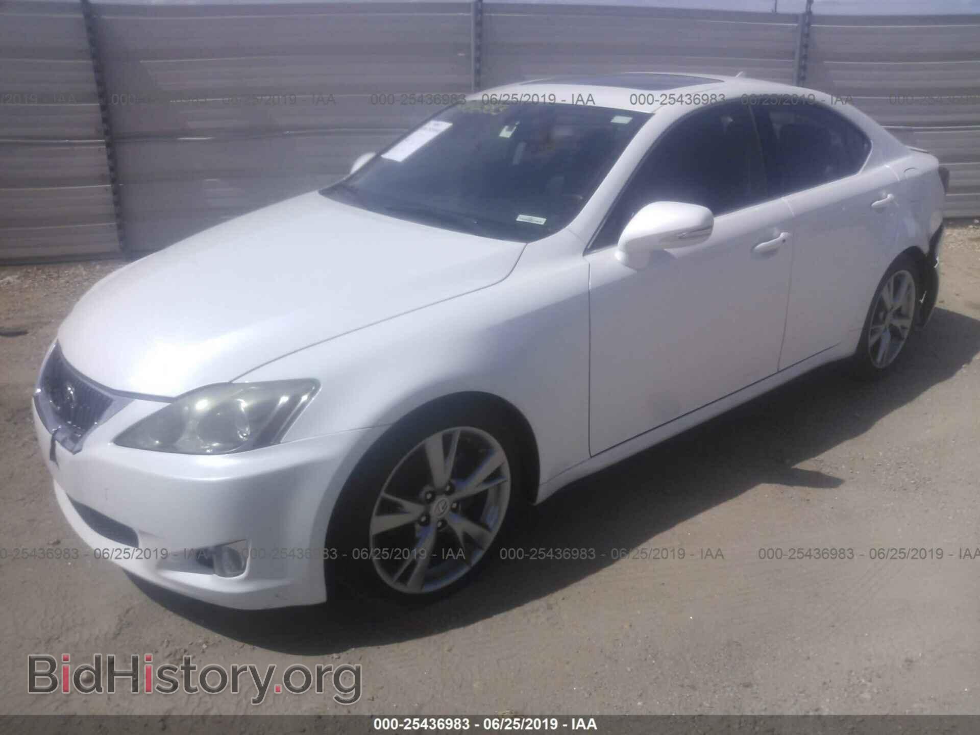 2010 LEXUS IS - VIN: JTHBF5C23A2096583 - Фото 2
