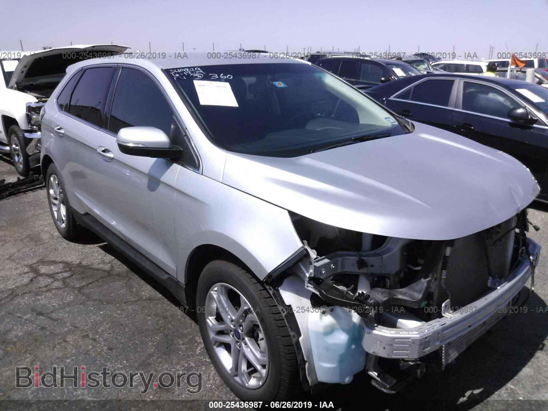 Фотография 2FMPK3K94HBB29208 - FORD EDGE 2017