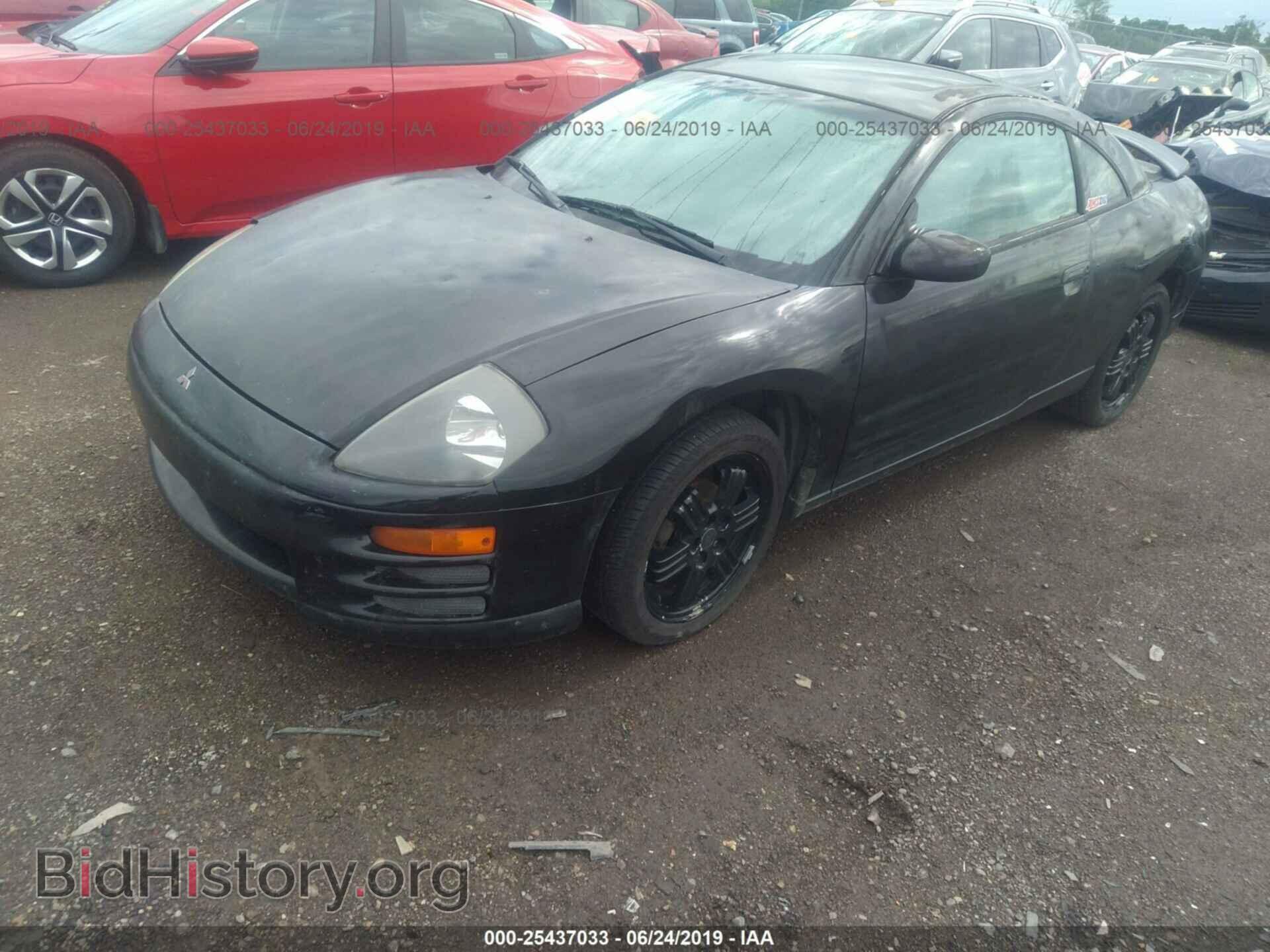 2001 MITSUBISHI ECLIPSE - VIN: 4A3AC44G61E031927 - Фото 2