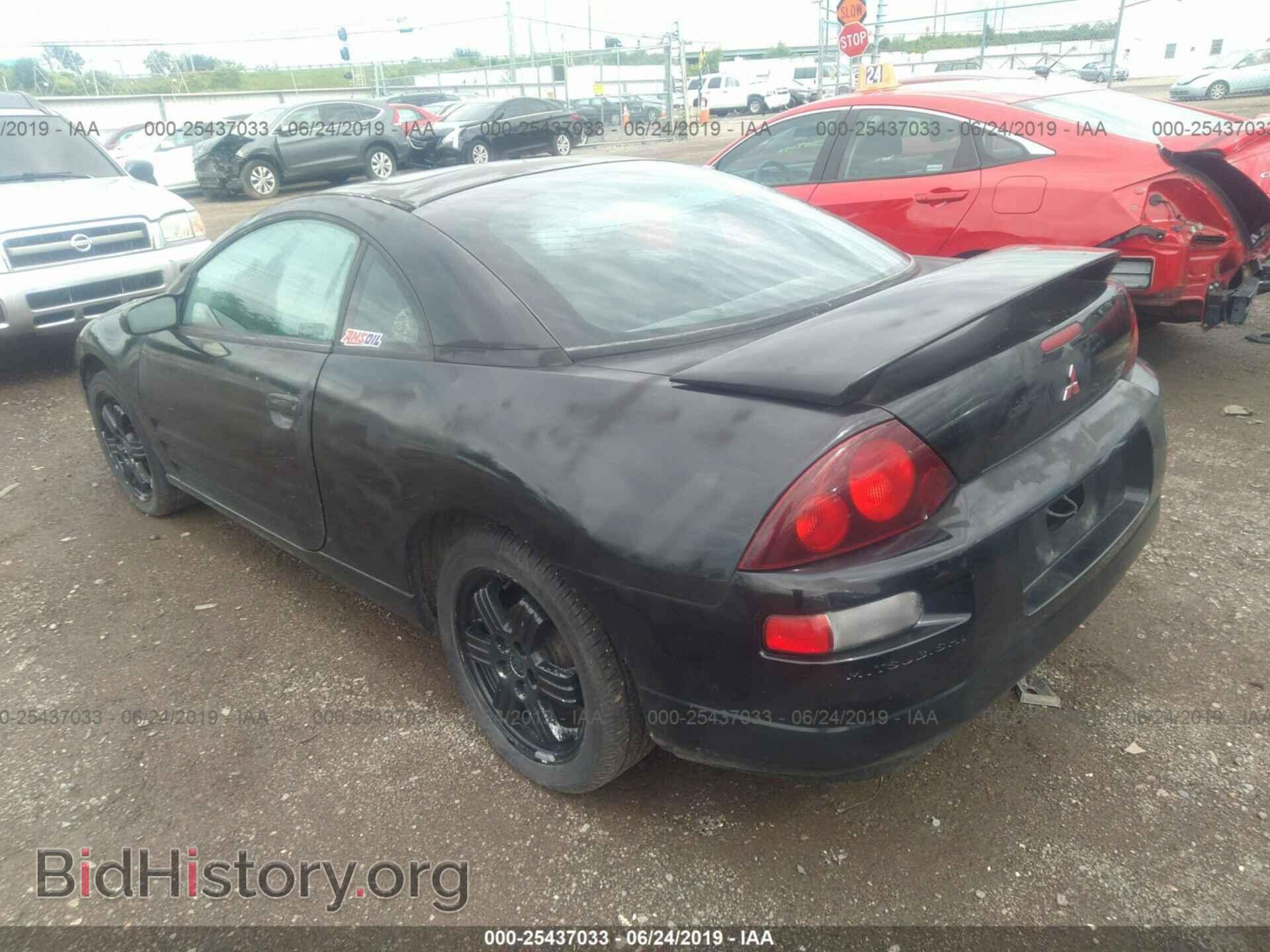 2001 MITSUBISHI ECLIPSE - VIN: 4A3AC44G61E031927 - Фото 3