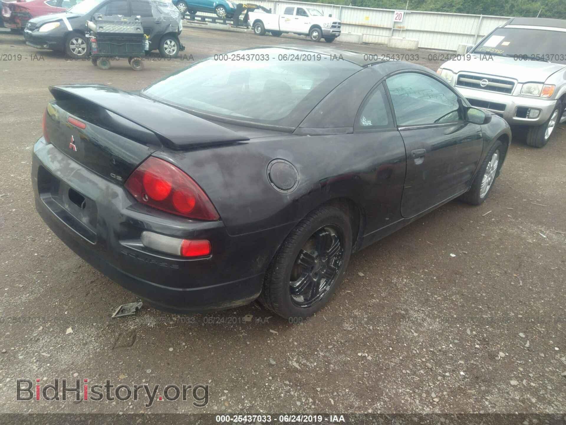 2001 MITSUBISHI ECLIPSE - VIN: 4A3AC44G61E031927 - Фото 4