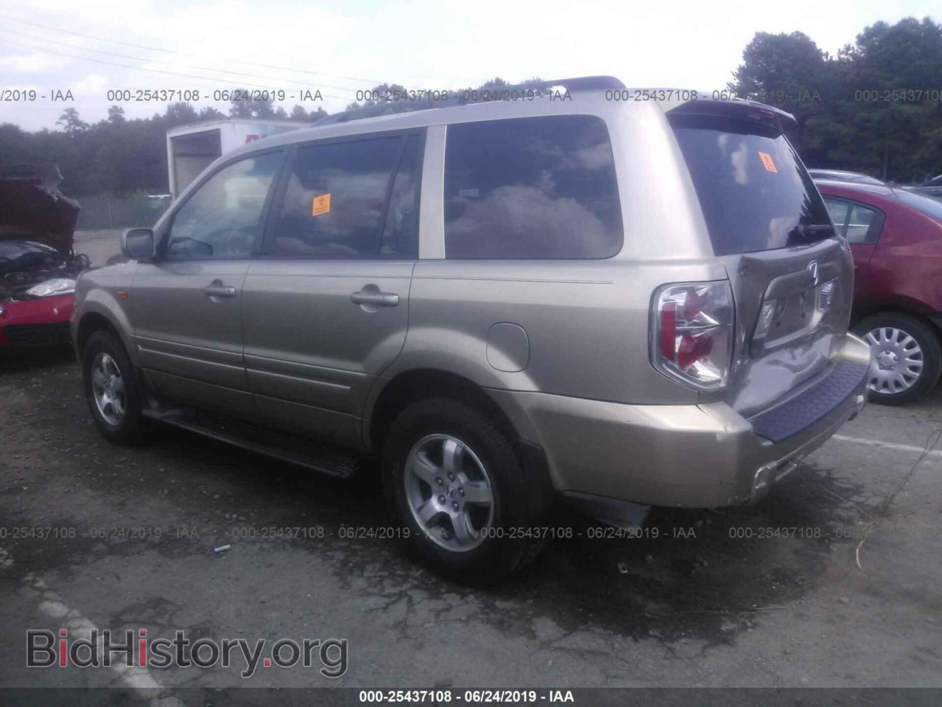 2006 HONDA PILOT - VIN: 5FNYF28596B031576 - Фото 3