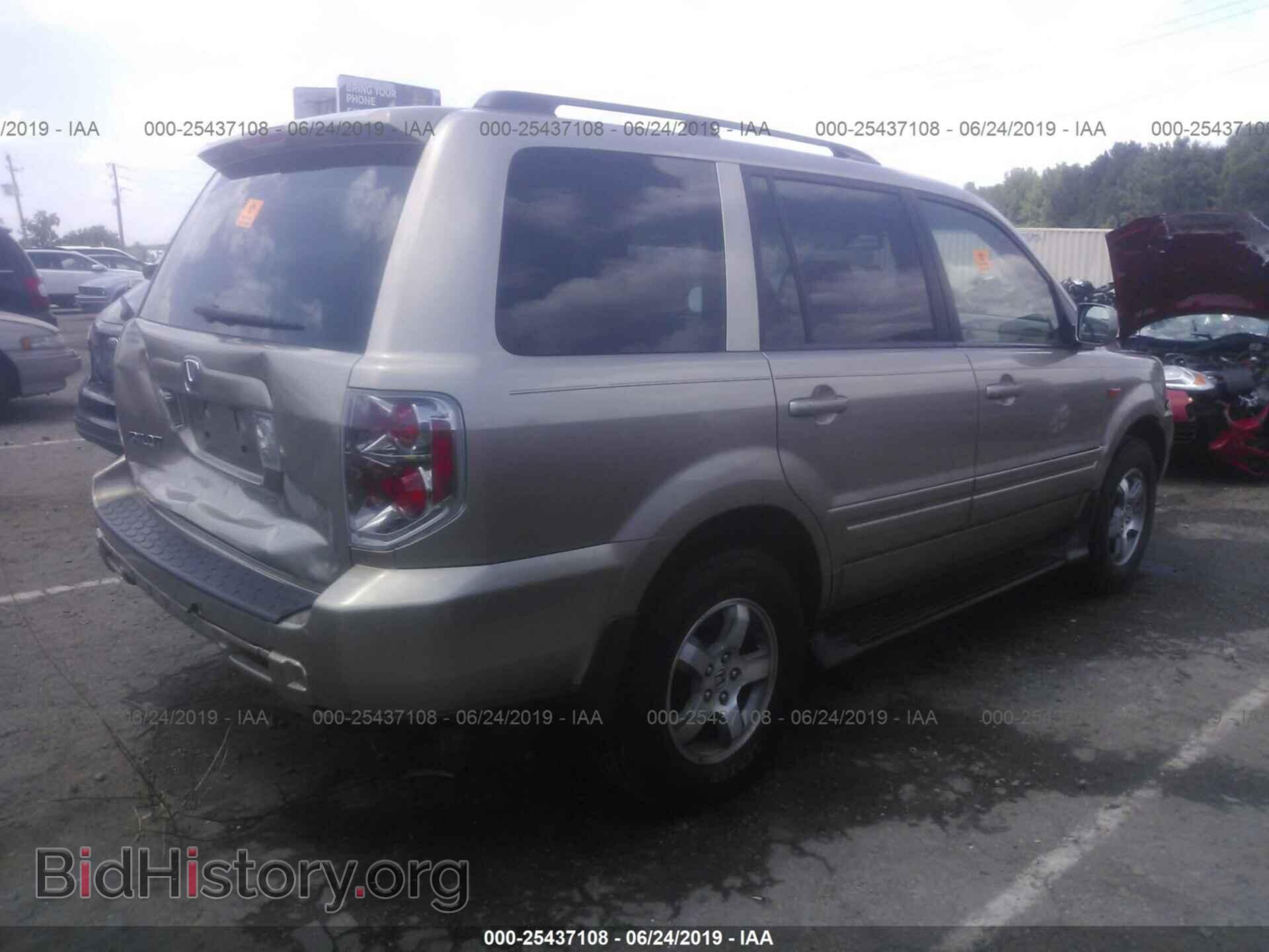 2006 HONDA PILOT - VIN: 5FNYF28596B031576 - Фото 4