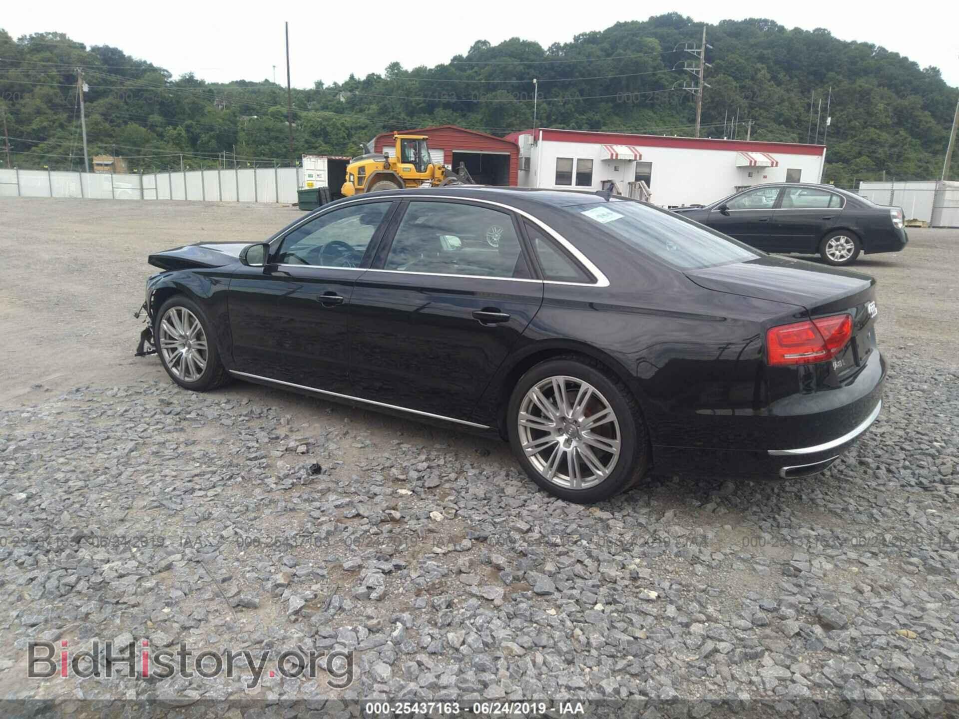 2014 AUDI A8 - VIN: WAUR2AFD4EN009423 - Фото 3