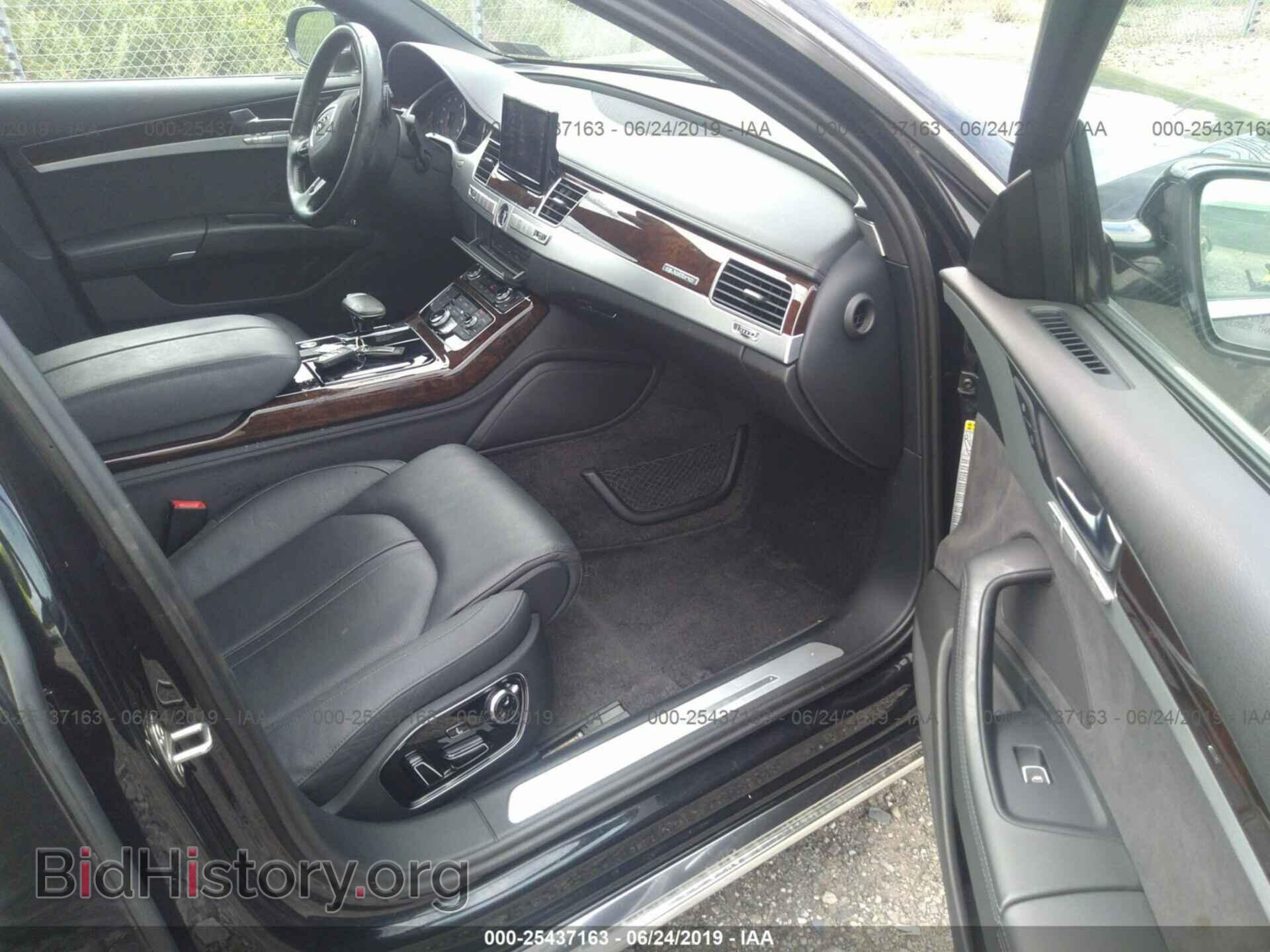 2014 AUDI A8 - VIN: WAUR2AFD4EN009423 - Фото 5