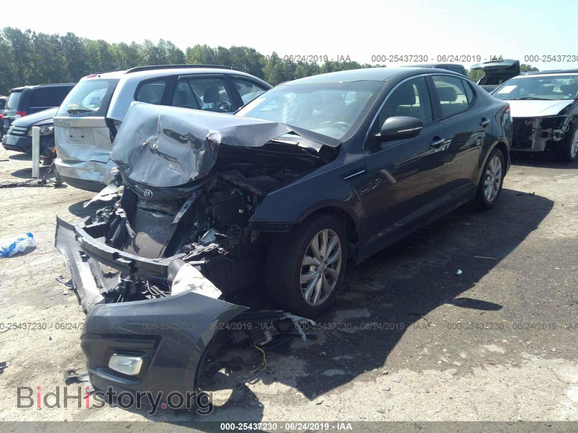 2015 KIA OPTIMA - VIN: 5XXGM4A78FG498607 - Фото 2