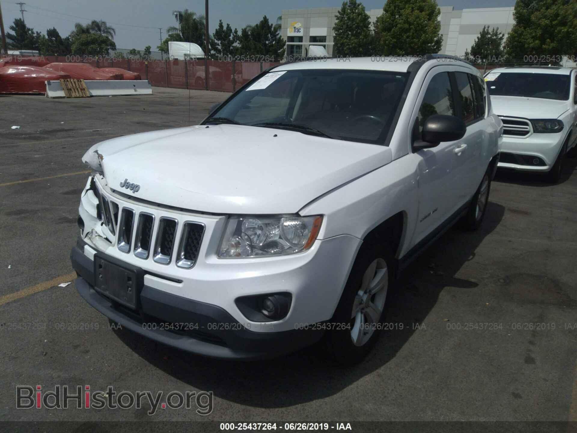 2012 JEEP COMPASS - VIN: 1C4NJCEB5CD684457 - Фото 2