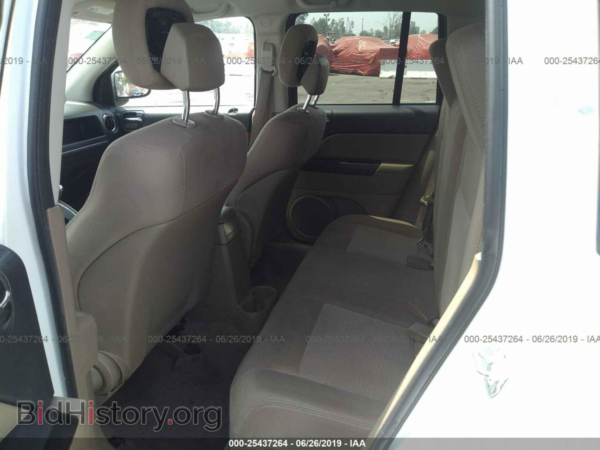 2012 JEEP COMPASS - VIN: 1C4NJCEB5CD684457 - Фото 8