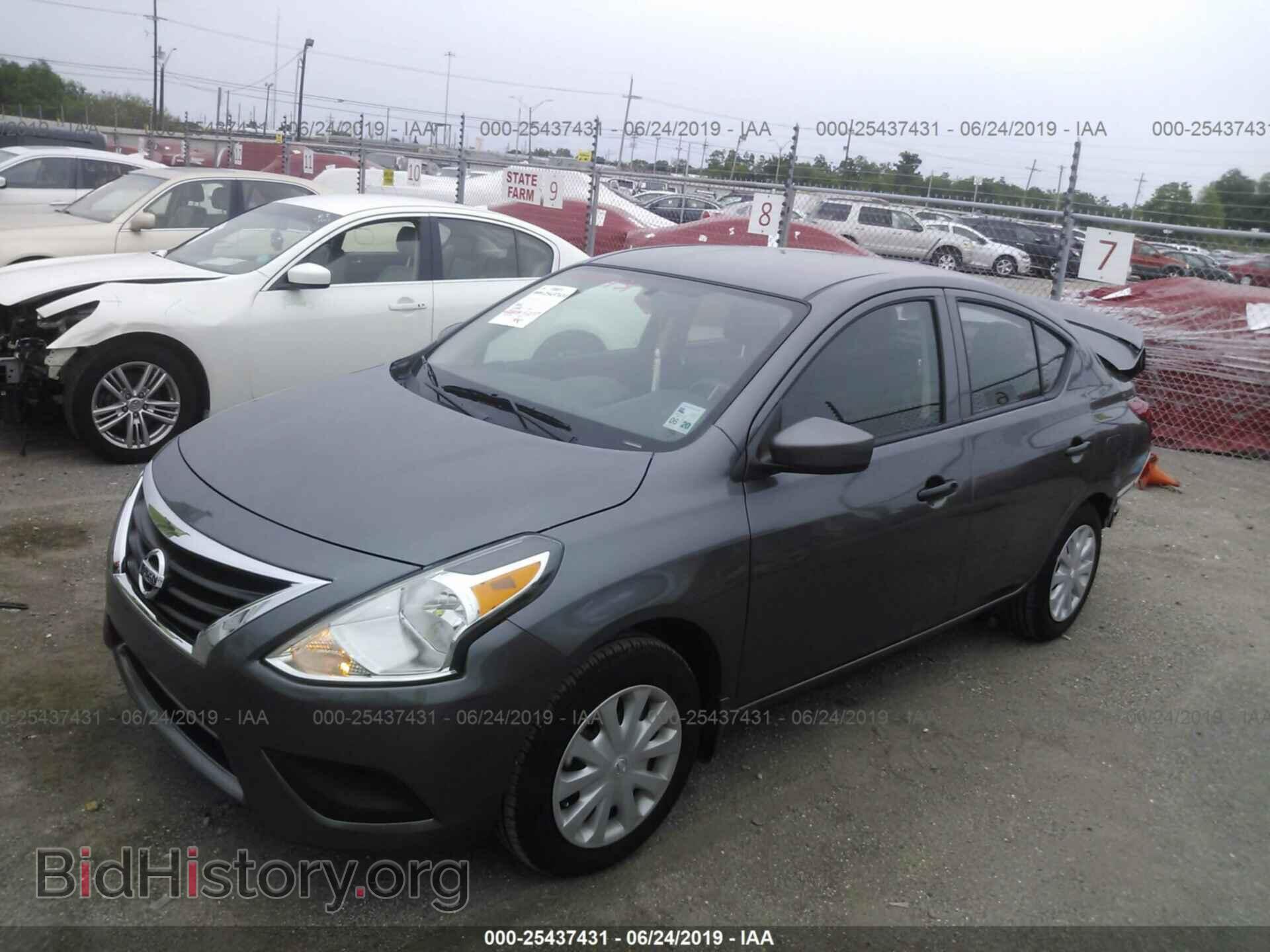 2019 NISSAN VERSA - VIN: 3N1CN7AP0KL836502 - Фото 2