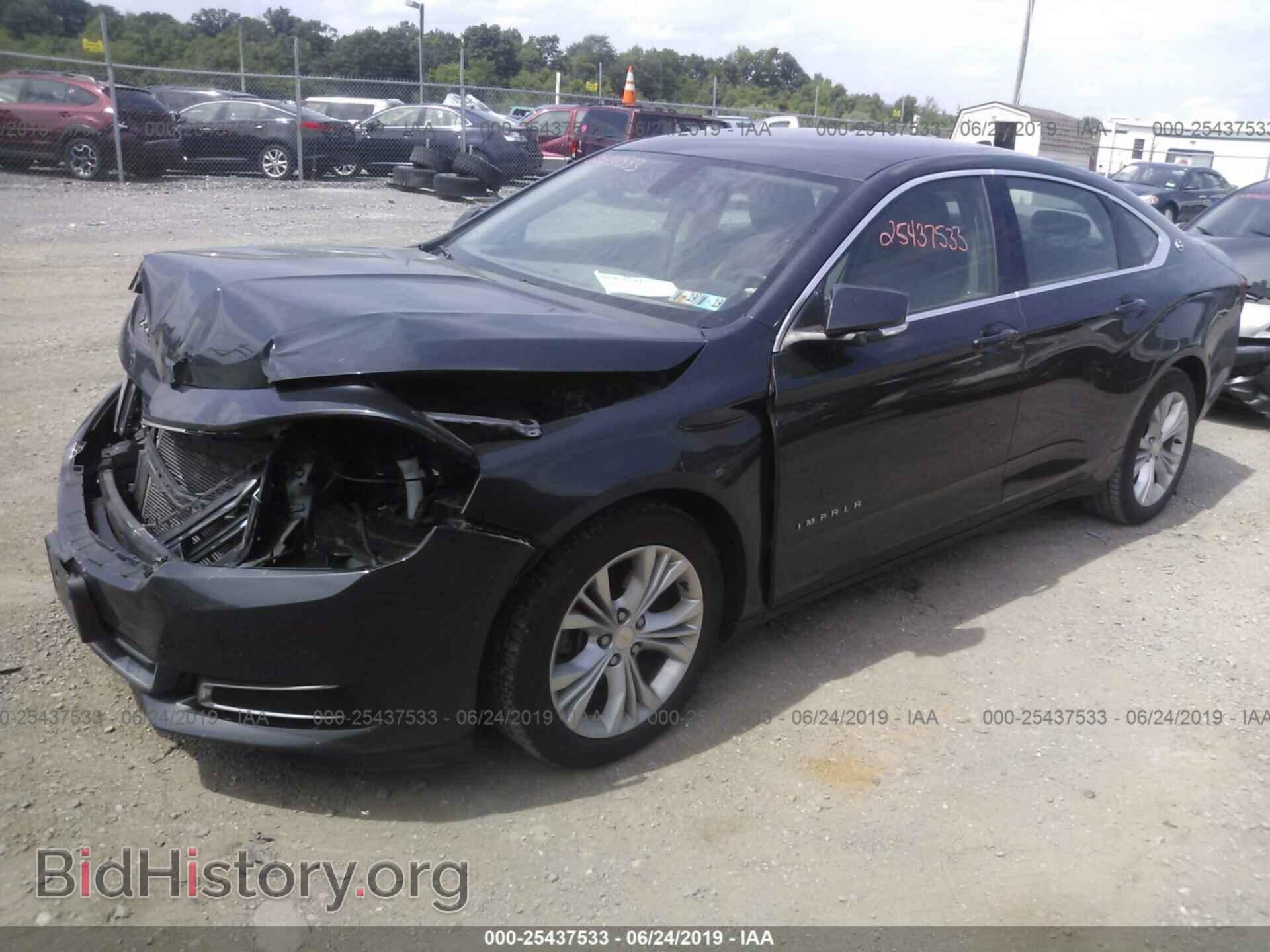 2014 CHEVROLET IMPALA - VIN: 2G1125S30E9128473 - Фото 2