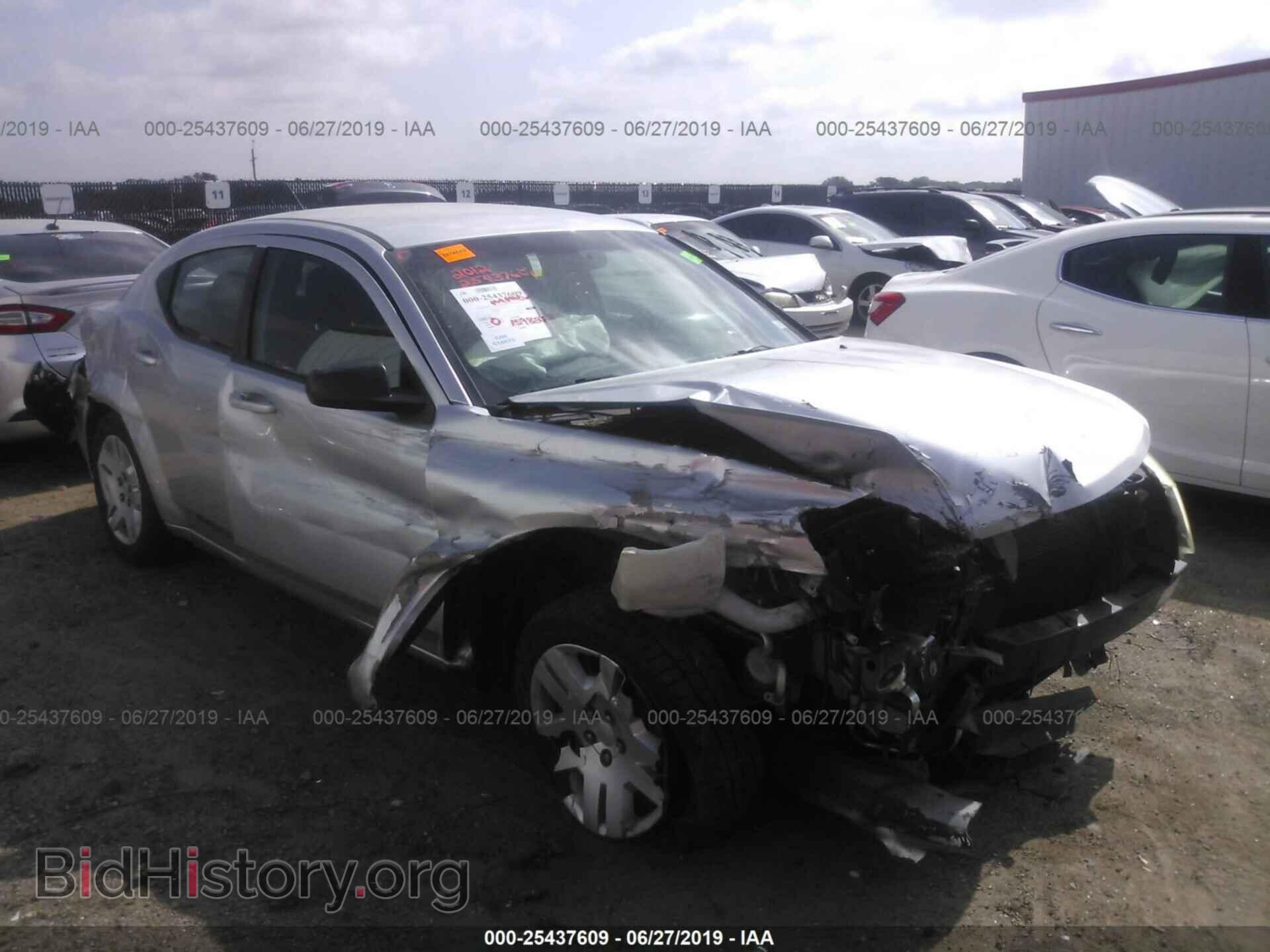 Photo 1C3CDZAB7CN274488 - DODGE AVENGER 2012