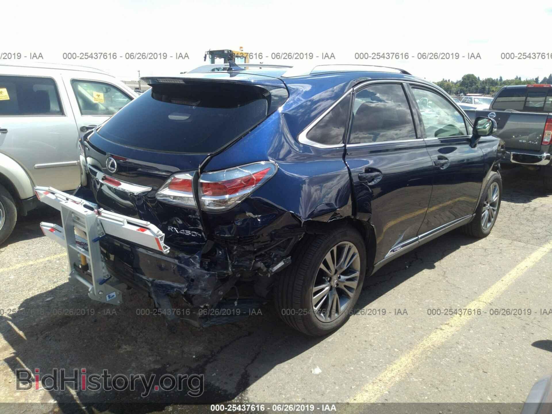 2013 LEXUS RX - VIN: JTJBC1BAXD2449723 - Фото 4