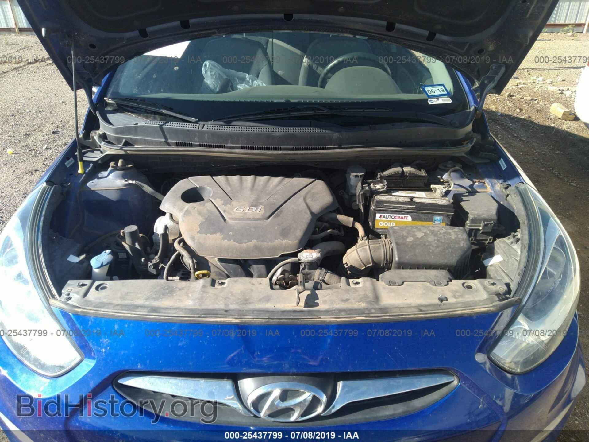 2013 HYUNDAI ACCENT - VIN: KMHCU4AE1DU464427 - Фото 10