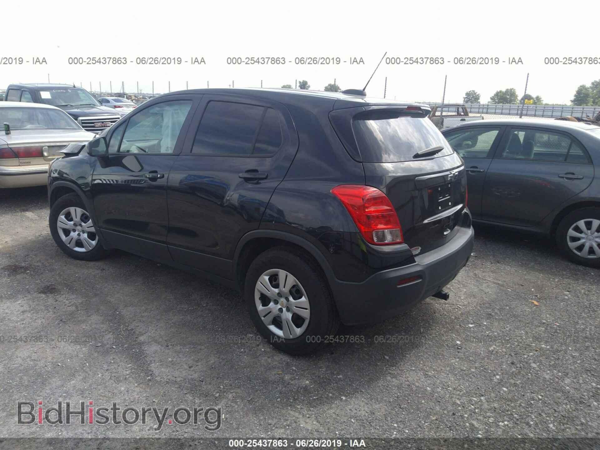 2015 CHEVROLET TRAX - VIN: 3GNCJKSB4FL237968 - Фото 3