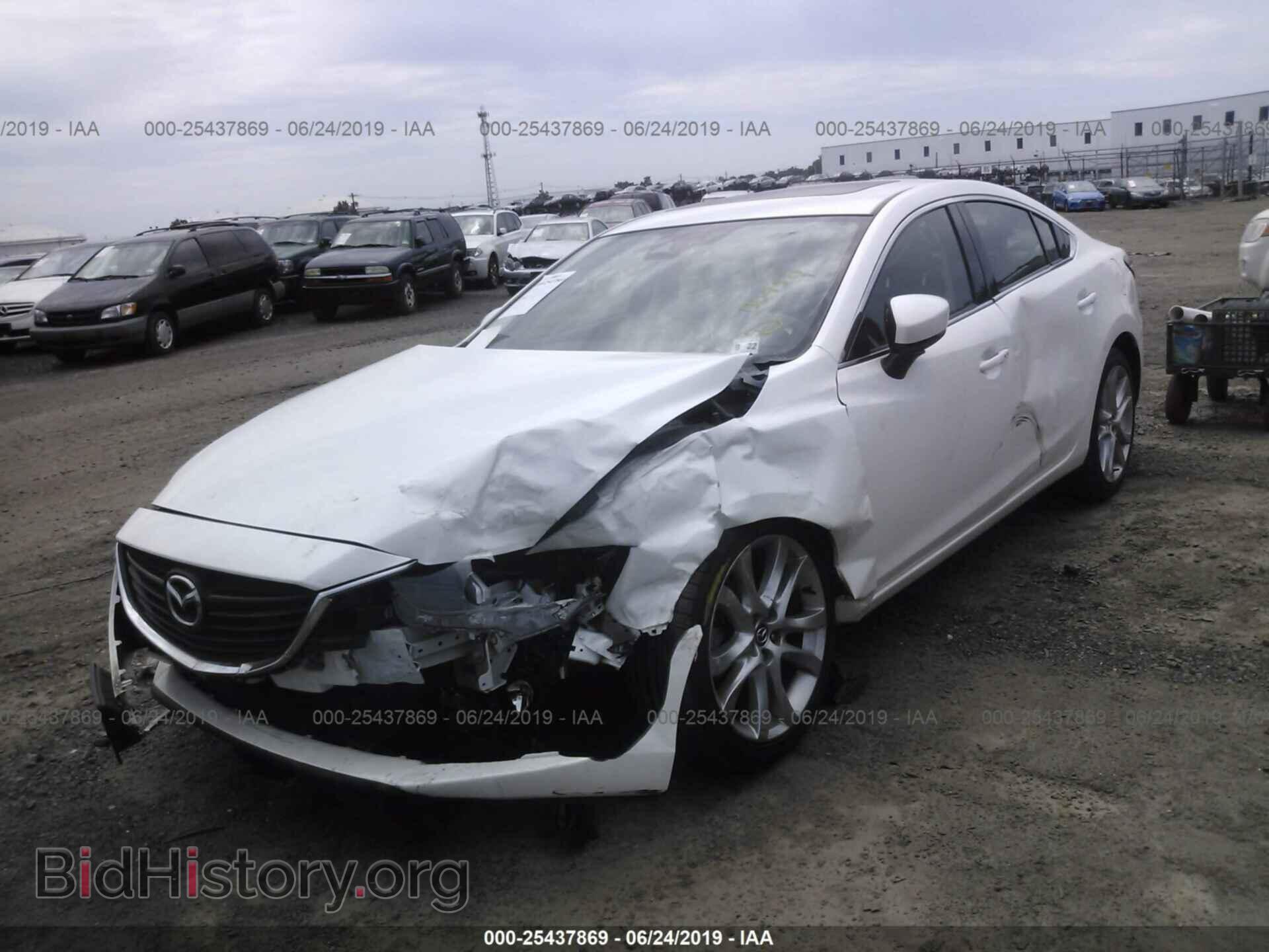 2017 MAZDA 6 - VIN: JM1GL1V54H1143751 - Фото 2