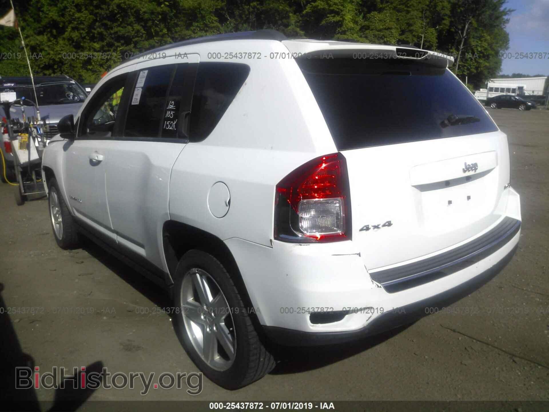 2012 JEEP COMPASS - VIN: 1C4NJDCBXCD503250 - Фото 3