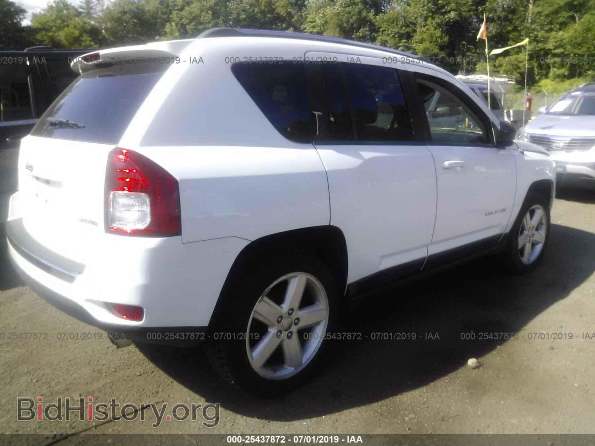 2012 JEEP COMPASS - VIN: 1C4NJDCBXCD503250 - Фото 4