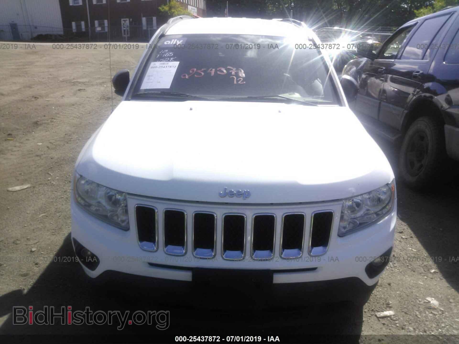 2012 JEEP COMPASS - VIN: 1C4NJDCBXCD503250 - Фото 6