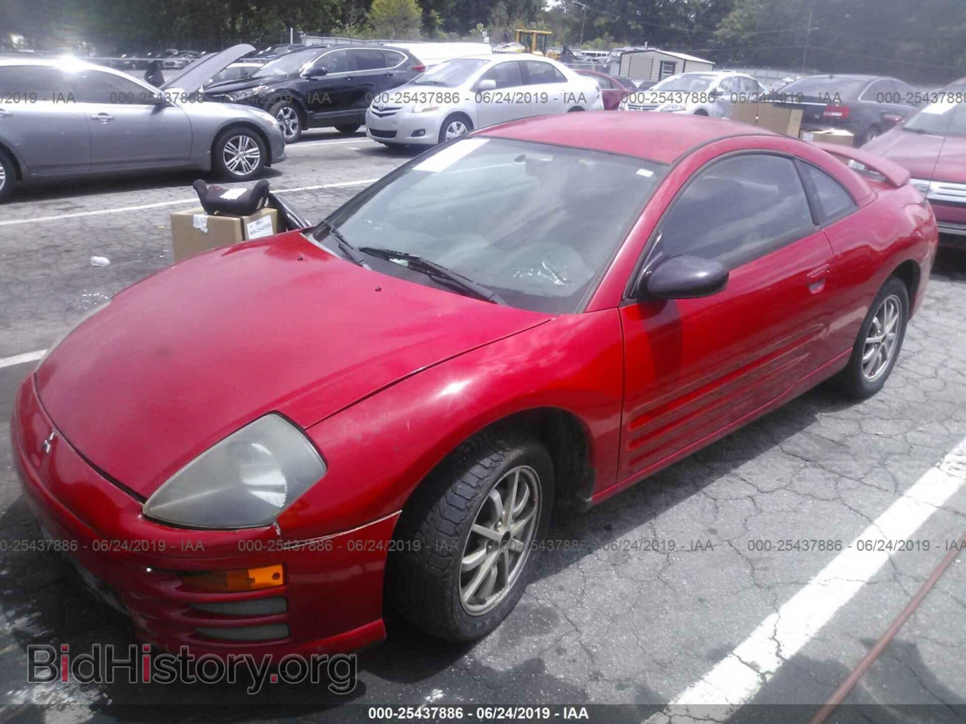 2002 MITSUBISHI ECLIPSE - VIN: 4A3AC34G82E041001 - Фото 2