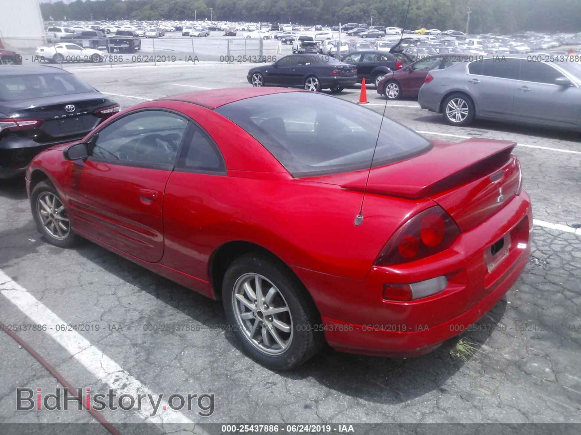 2002 MITSUBISHI ECLIPSE - VIN: 4A3AC34G82E041001 - Фото 3