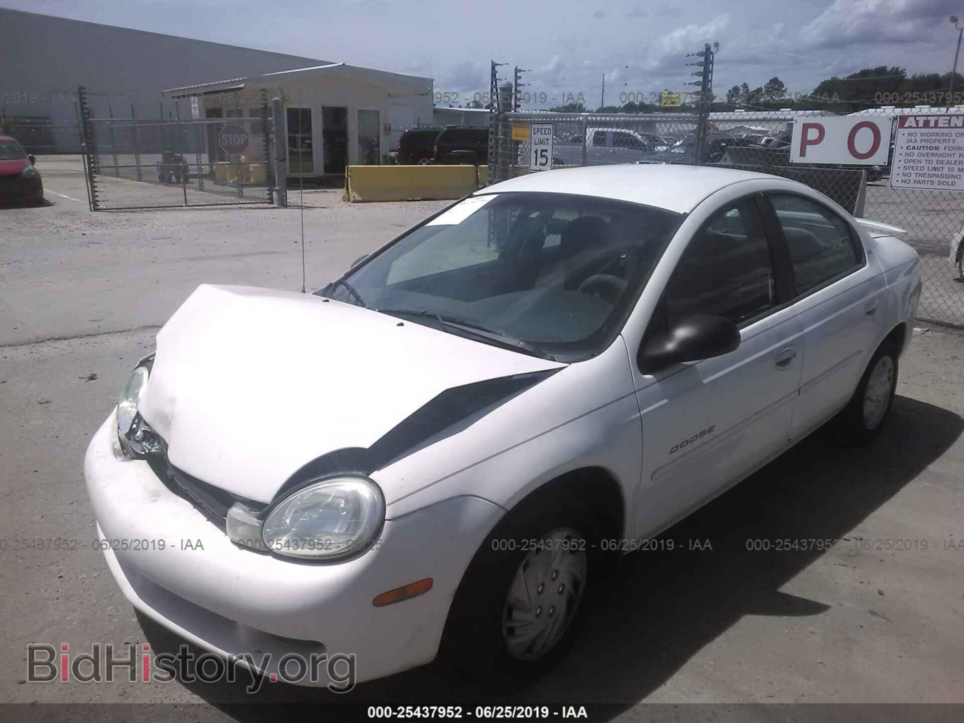 2001 DODGE NEON - VIN: 1B3ES46C11D111502 - Фото 2