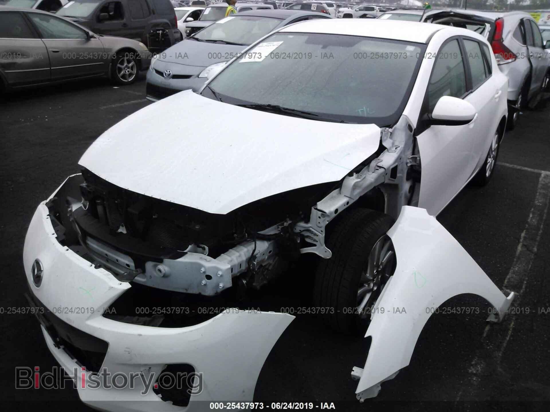 2013 MAZDA 3 - VIN: JM1BL1LP8D1765018 - Фото 2