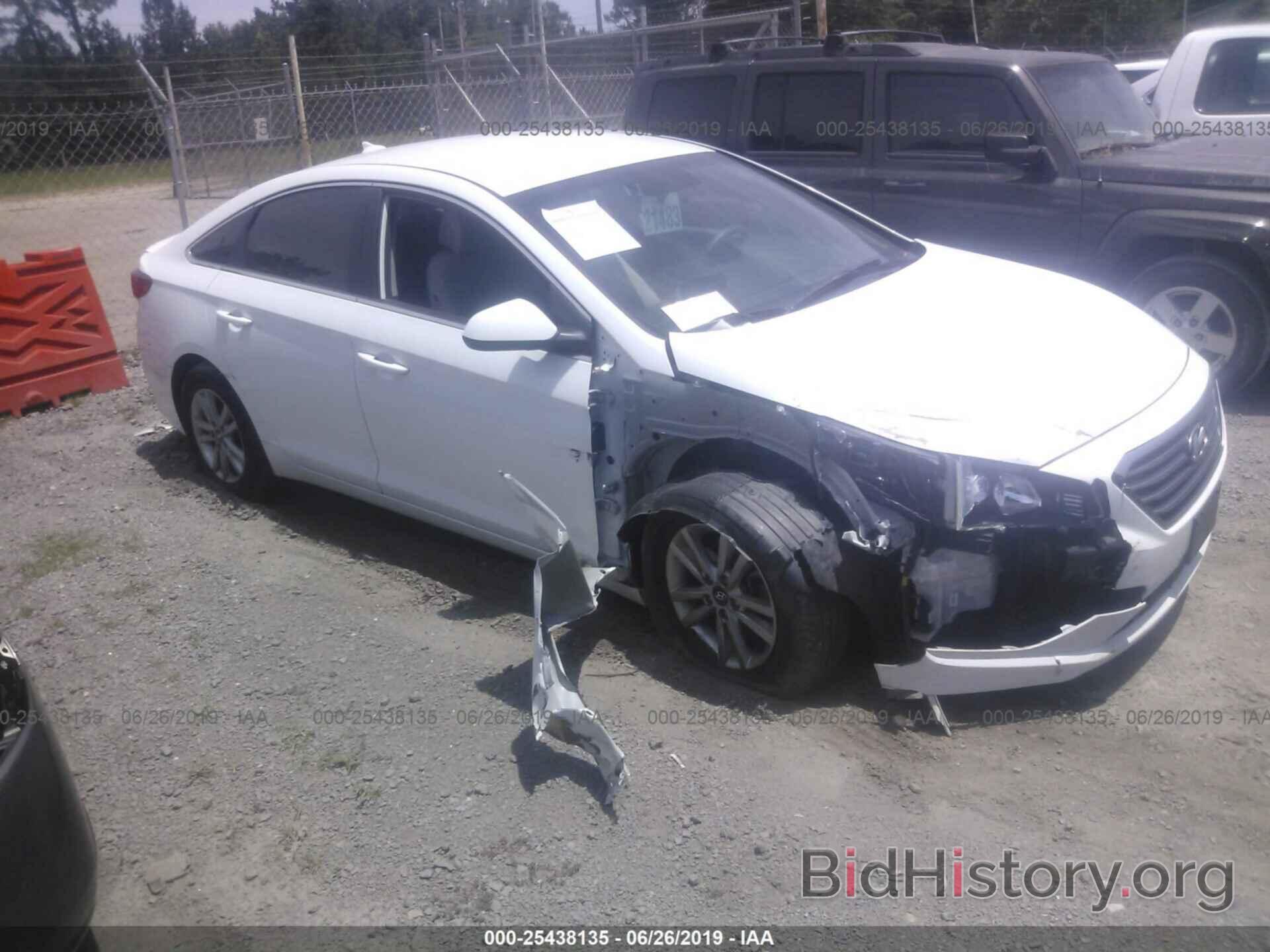 Photo 5NPE24AFXFH213981 - HYUNDAI SONATA 2015