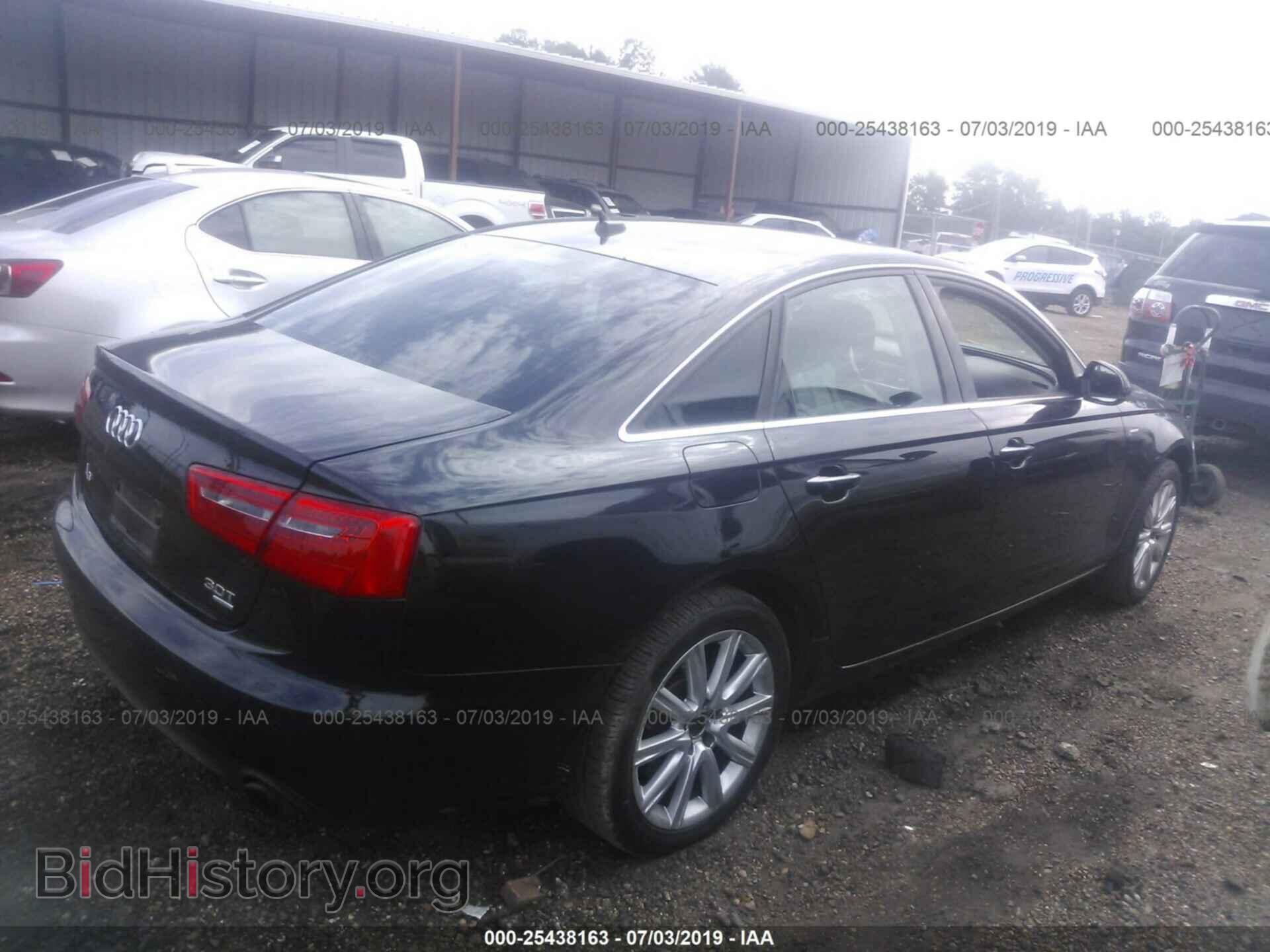 2013 AUDI A6 - VIN: WAUGGAFC6DN031776 - Фото 4