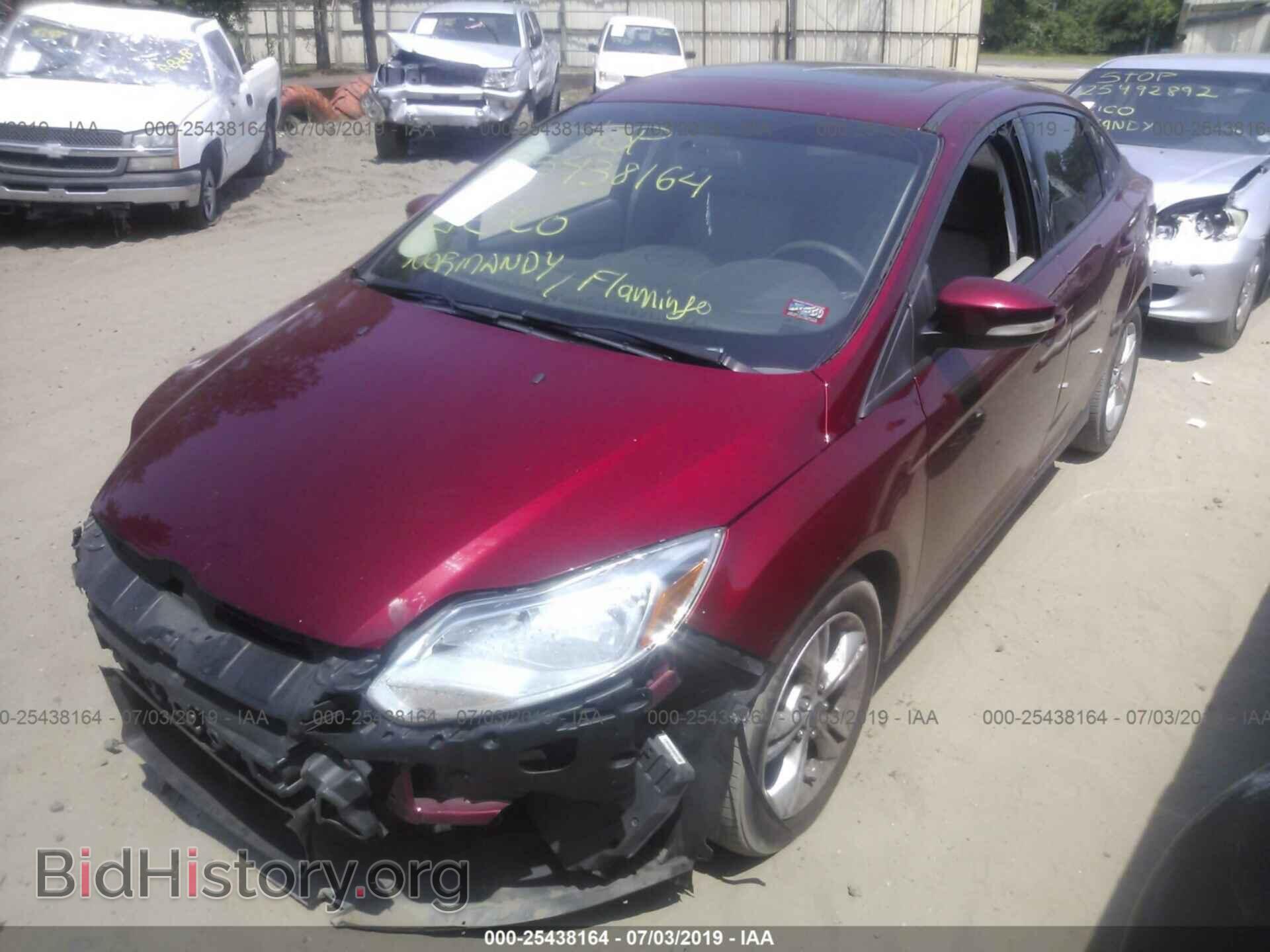 2014 FORD FOCUS - VIN: 1FADP3F28EL458291 - Фото 2