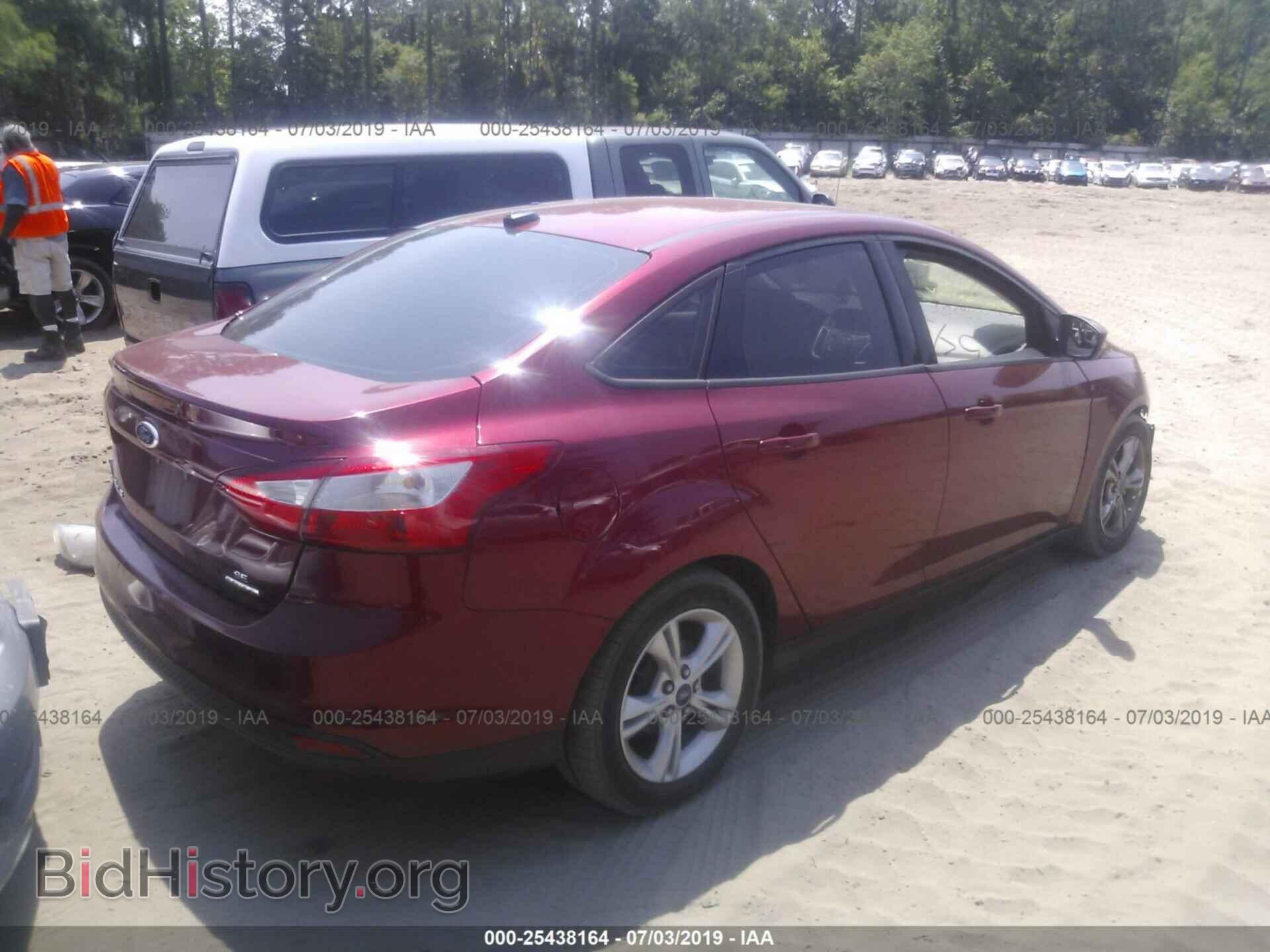 2014 FORD FOCUS - VIN: 1FADP3F28EL458291 - Фото 4