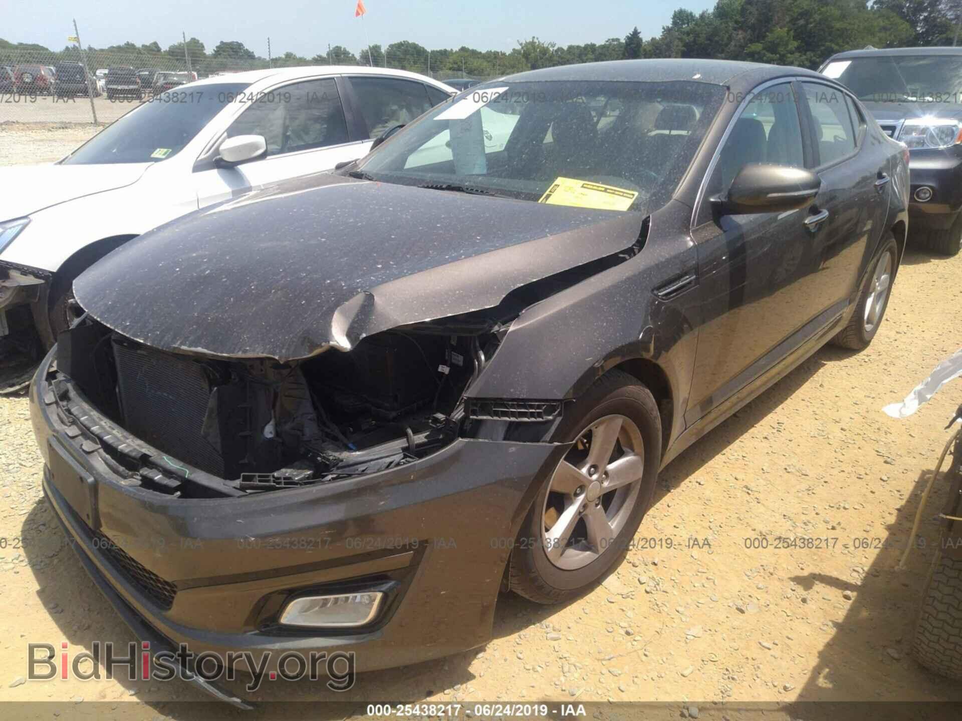2014 KIA OPTIMA - VIN: 5XXGM4A71EG317541 - Фото 2