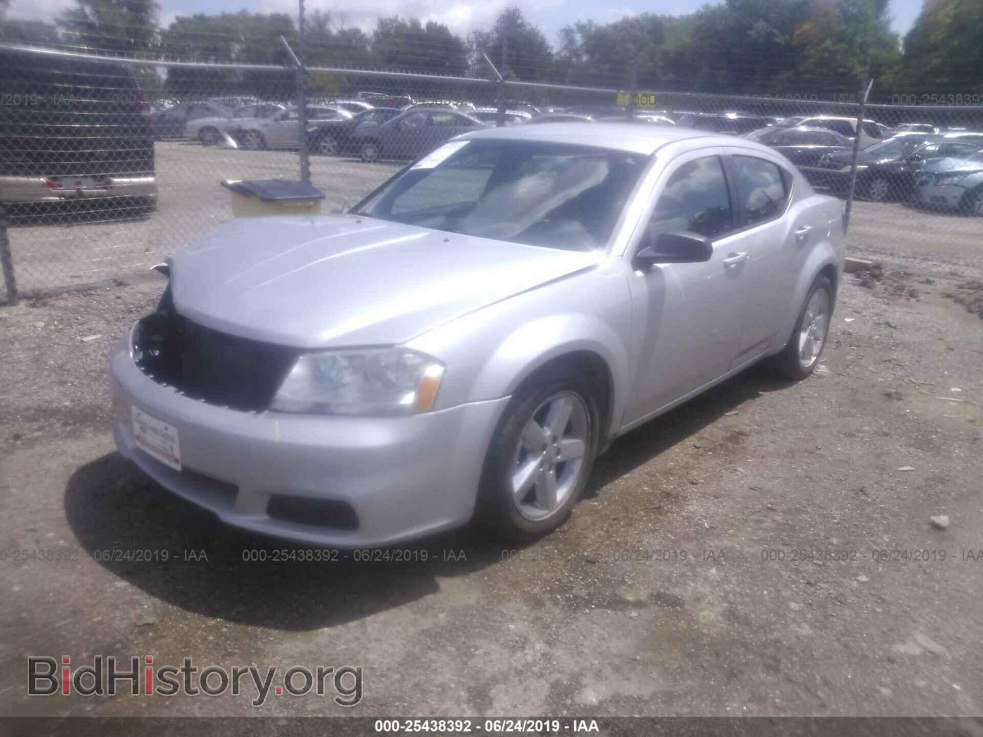 2012 DODGE AVENGER - VIN: 1C3CDZAB2CN141816 - Фото 2