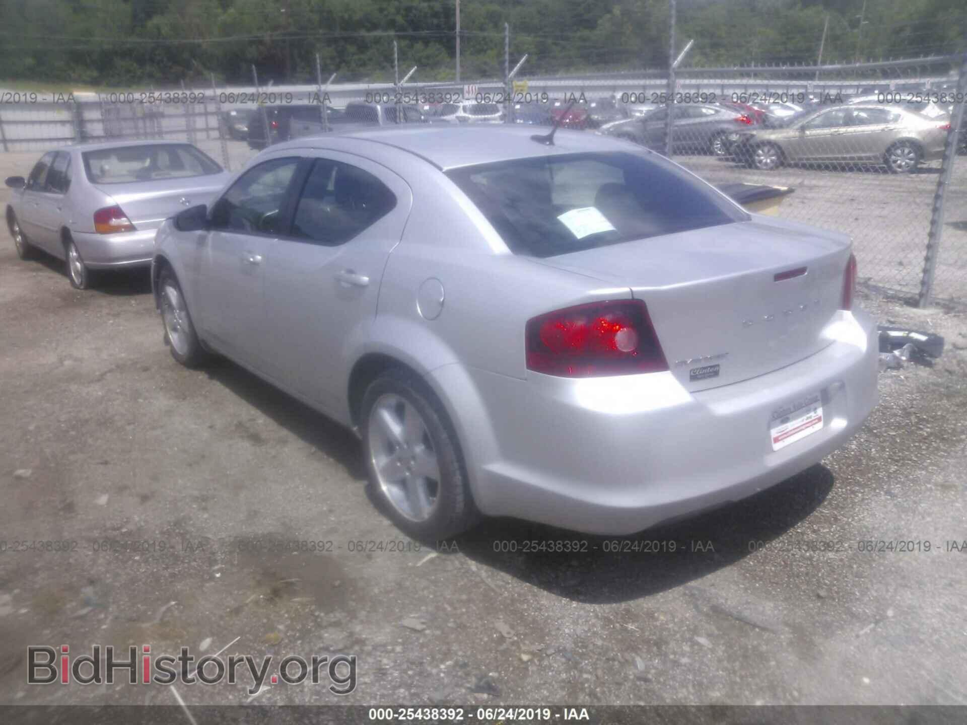 2012 DODGE AVENGER - VIN: 1C3CDZAB2CN141816 - Фото 3