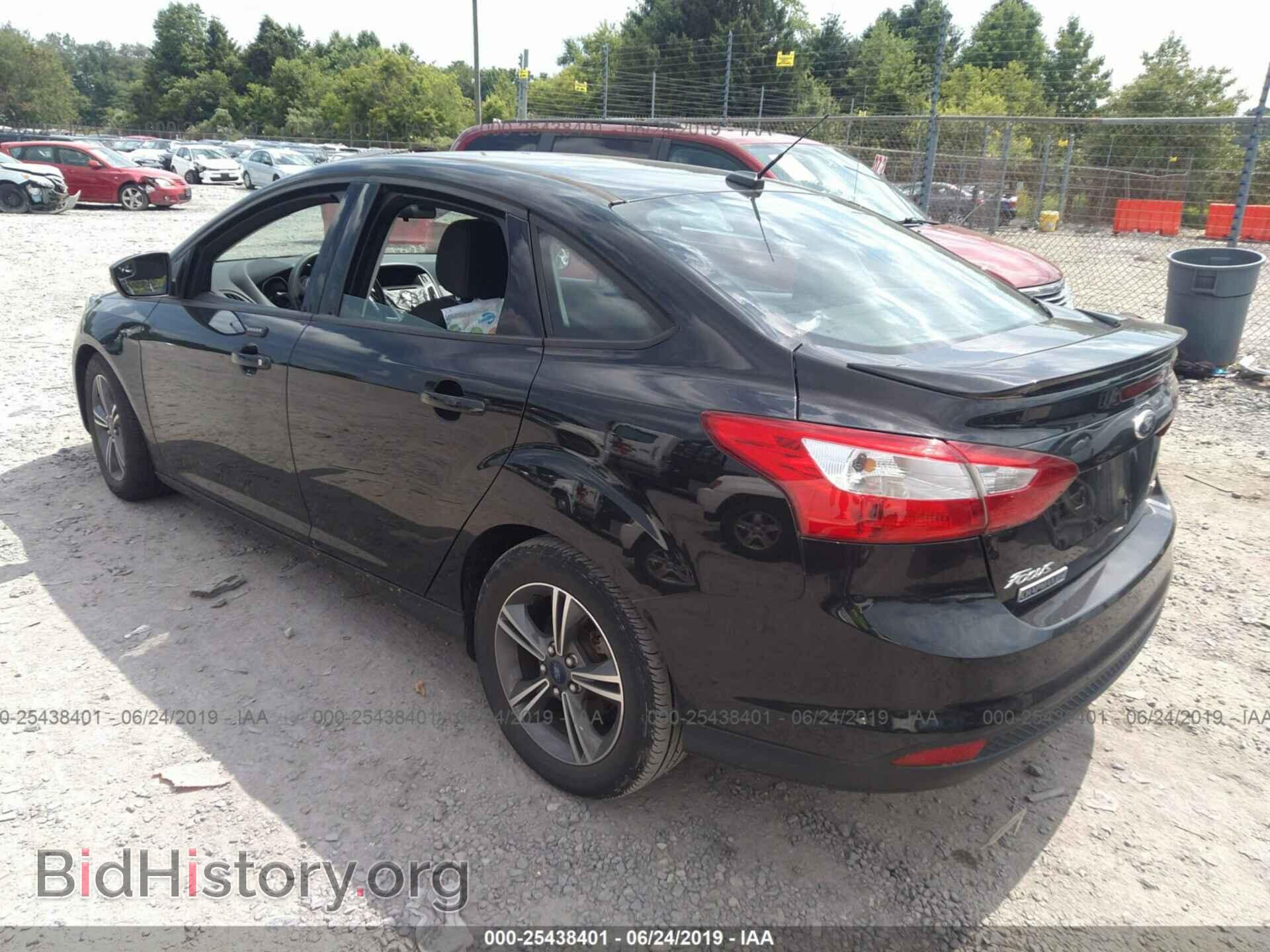 2014 FORD FOCUS - VIN: 1FADP3F25EL425054 - Фото 3