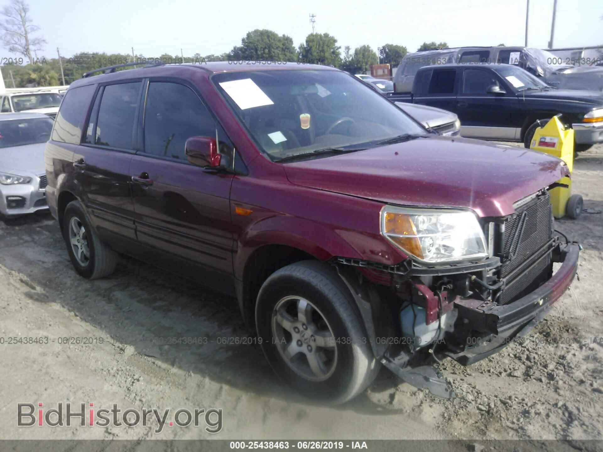 Фотография 5FNYF28496B037434 - HONDA PILOT 2006